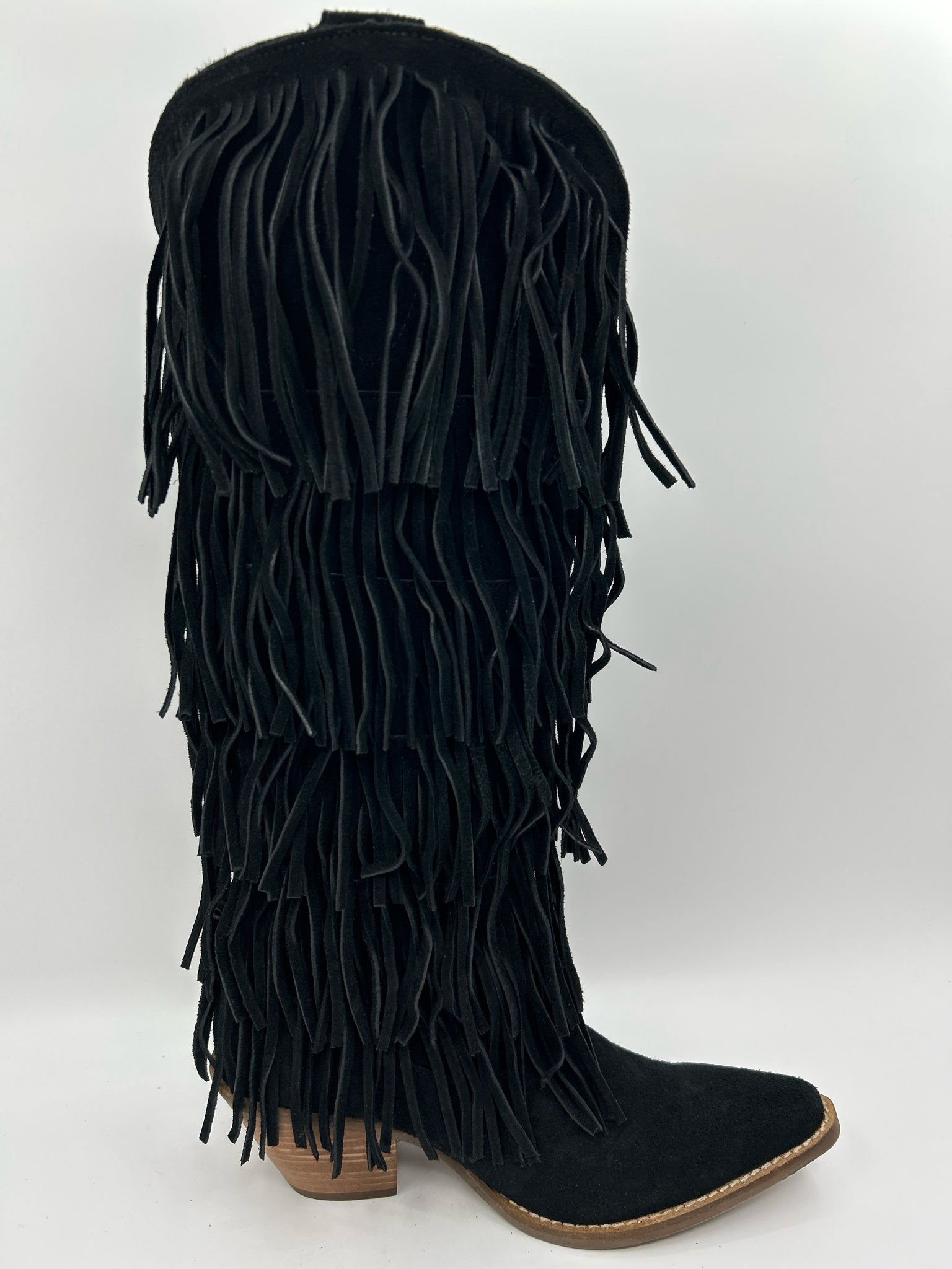 DINGO Size 8.5M Black Women Boots