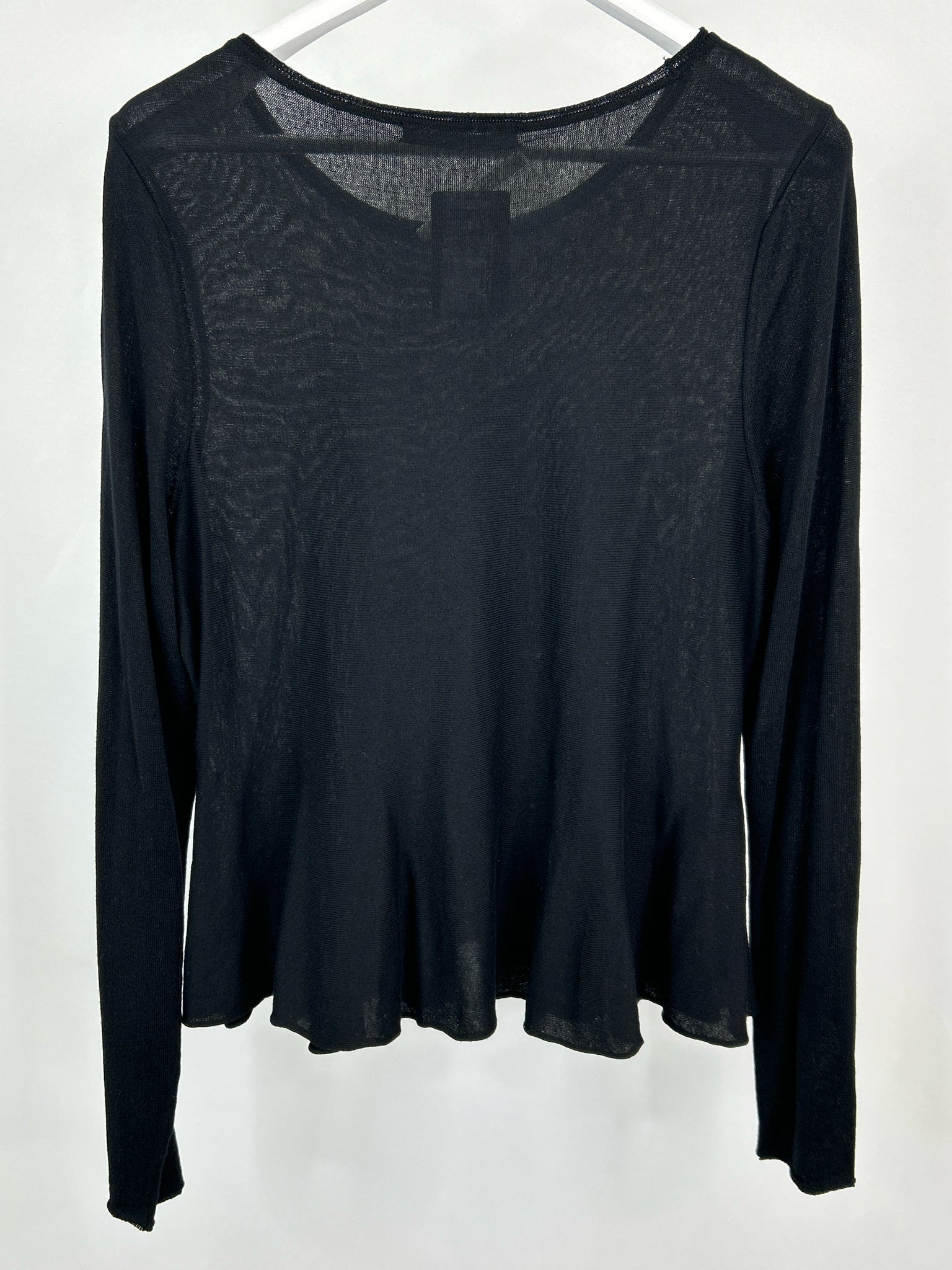 PERUVIAN CONNECTION Size XL Black Women Top