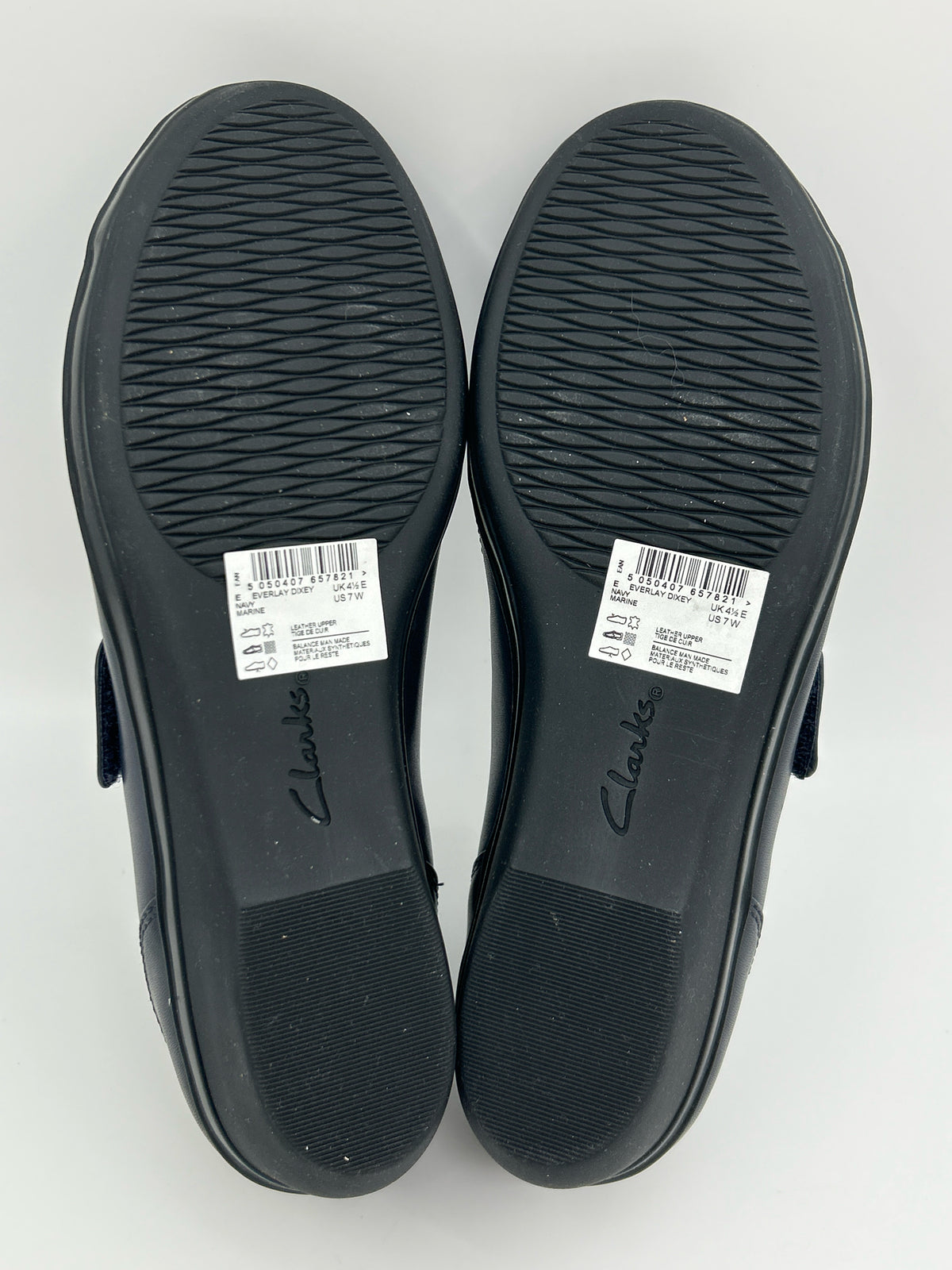 CLARKS COLLECTION NWOB Size 7 Navy Women Shoes