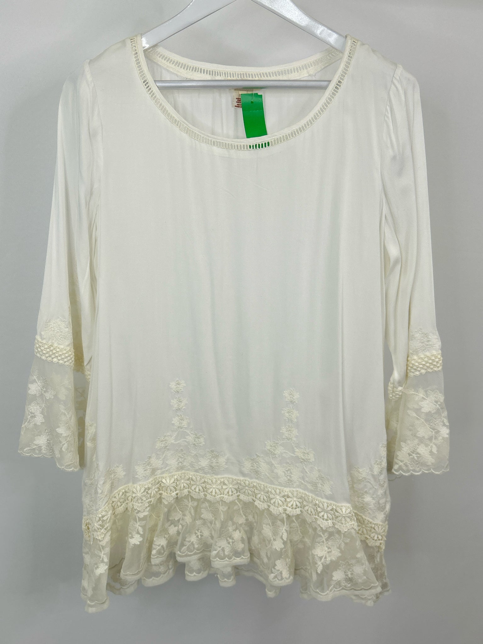 SUNDANCE Size L White Women Tunic