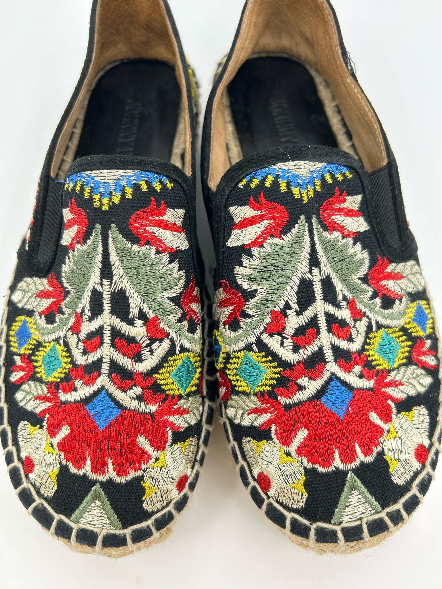JOHNNY WAS Size 7.5 Multi-Color Women Flats
