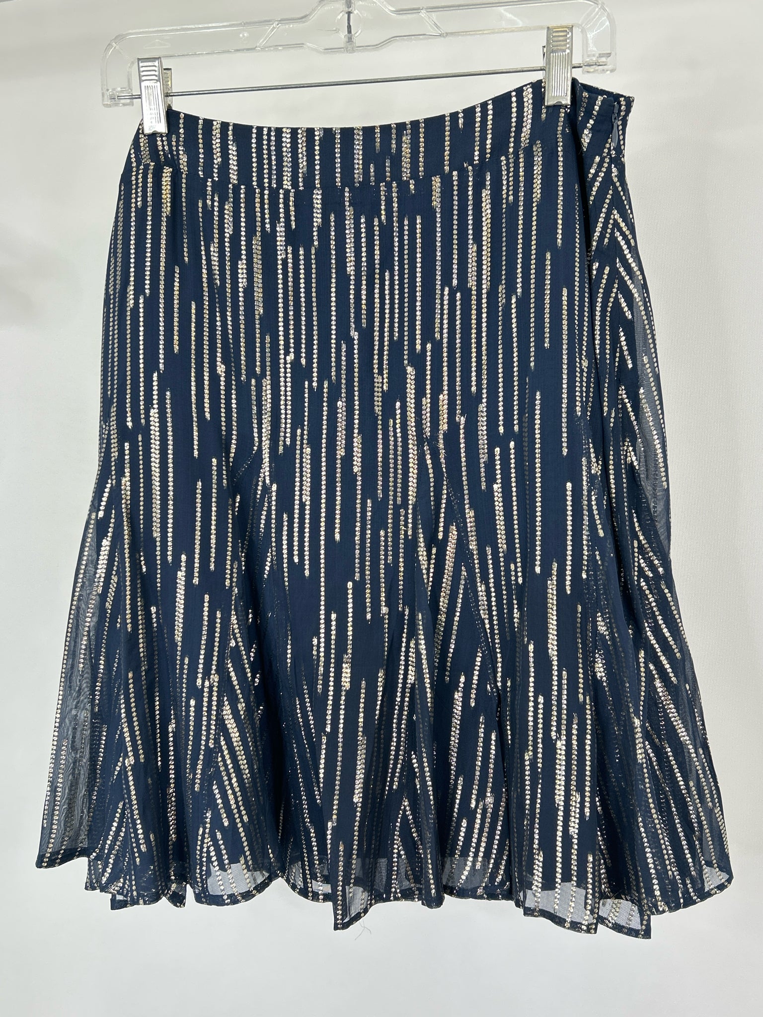 White House Black Market Size 10 Dark Teal Women Skirt