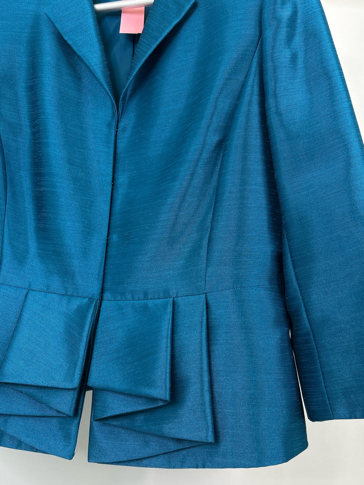 TAHARI Size 14 Blue Women Jacket