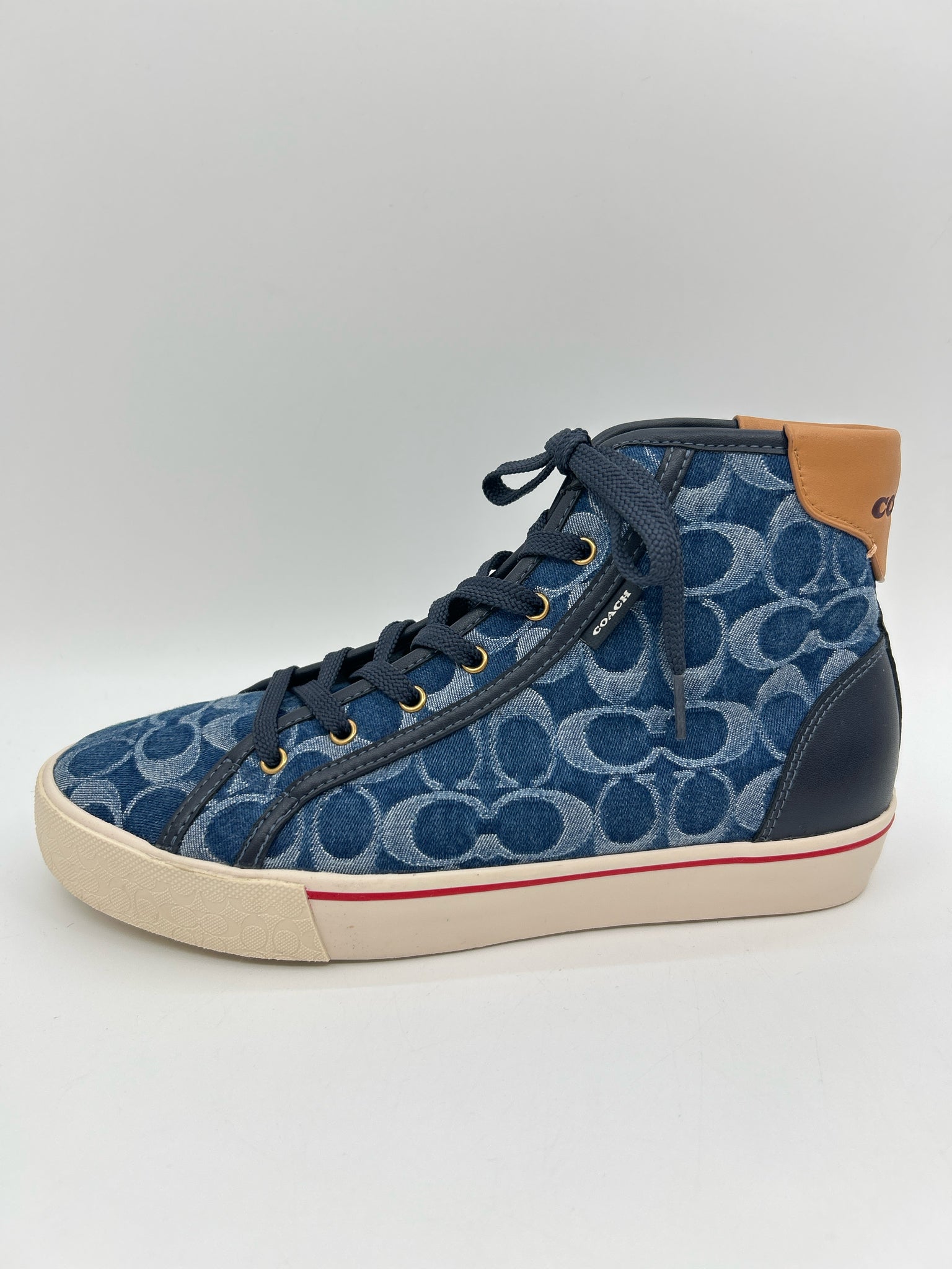 Coach Size 10B DENIM Women Sneakers