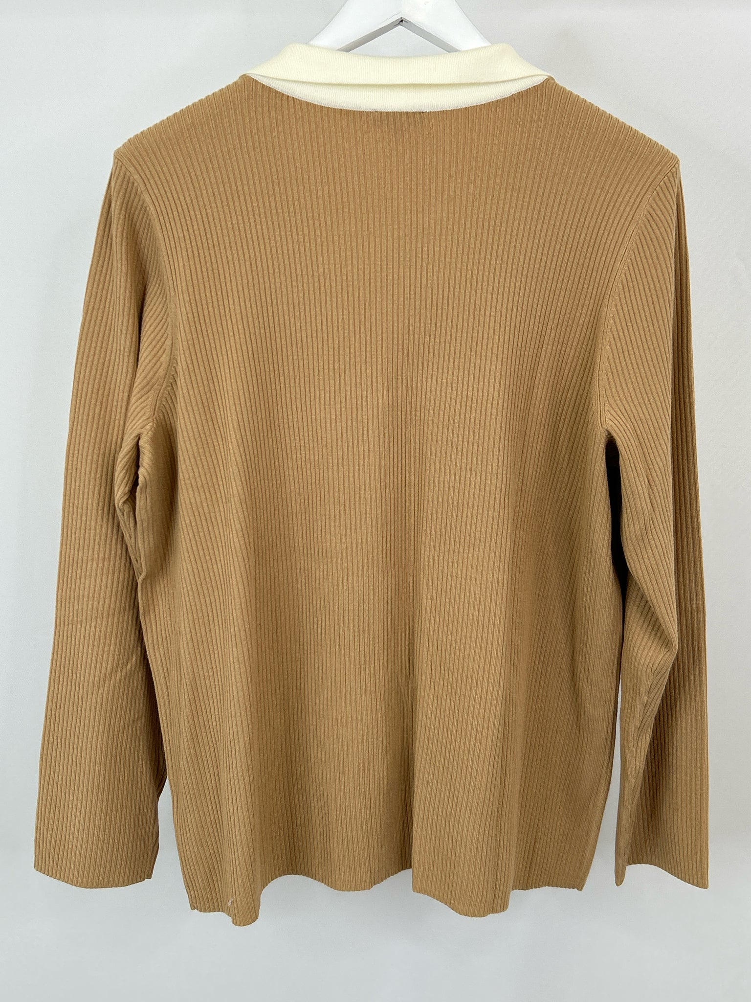 TALBOTS Size 2X Tan Women Sweater NWT