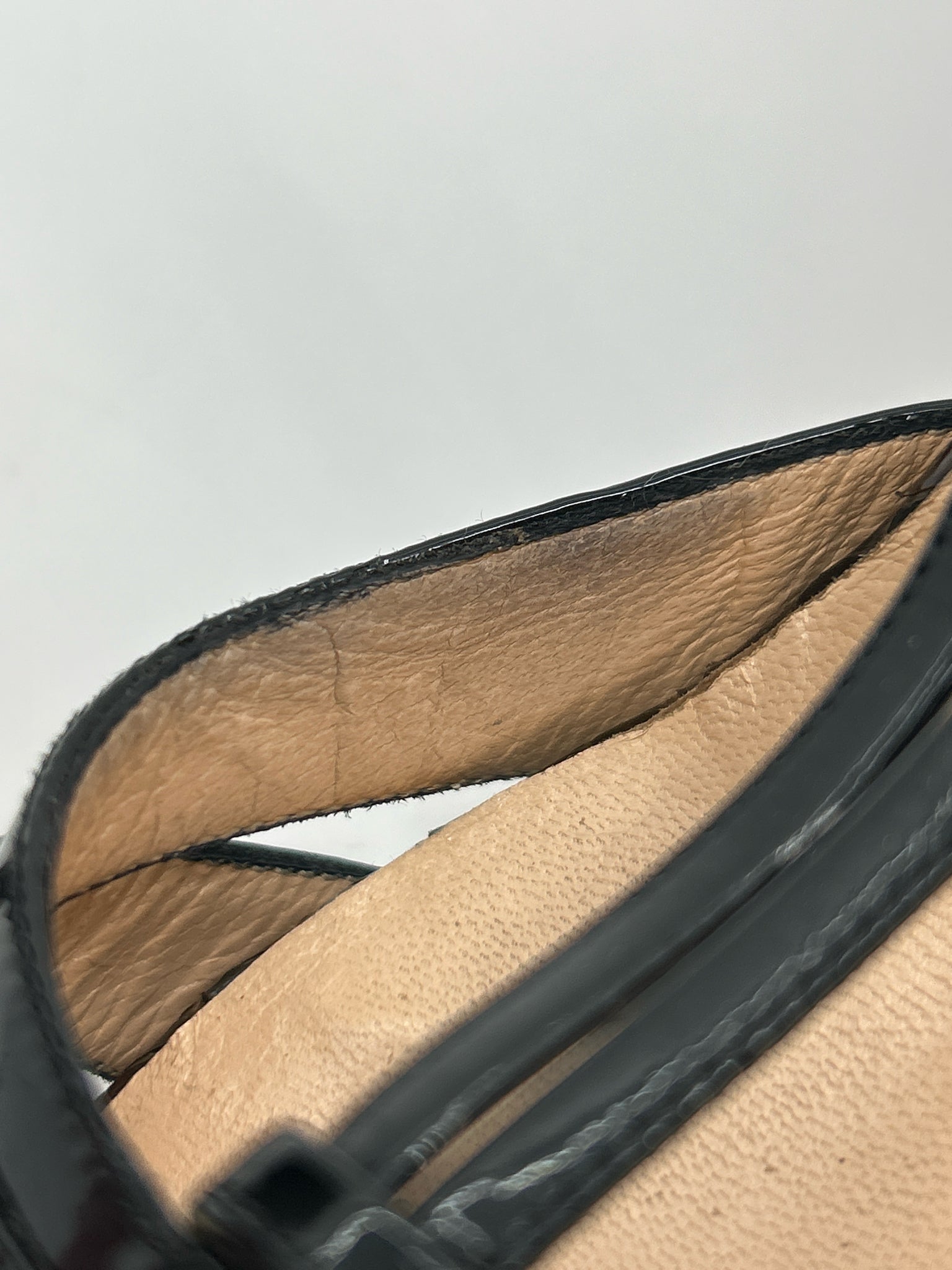 CHRISTIAN LOUBOUTIN Size 38.5 Black Women Sandal