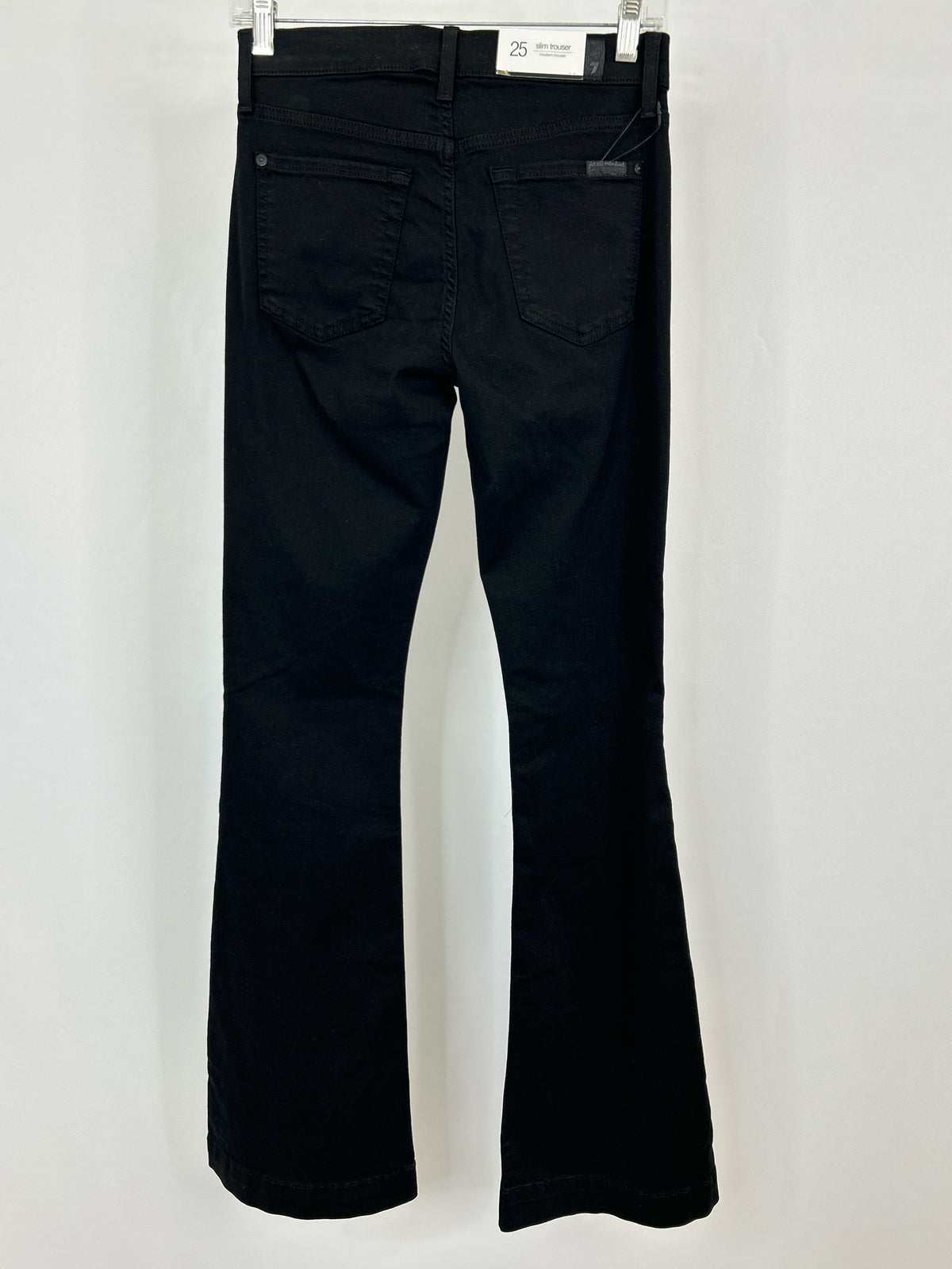 7 FOR ALL MANKIND Size 25/0 Black Women jeans