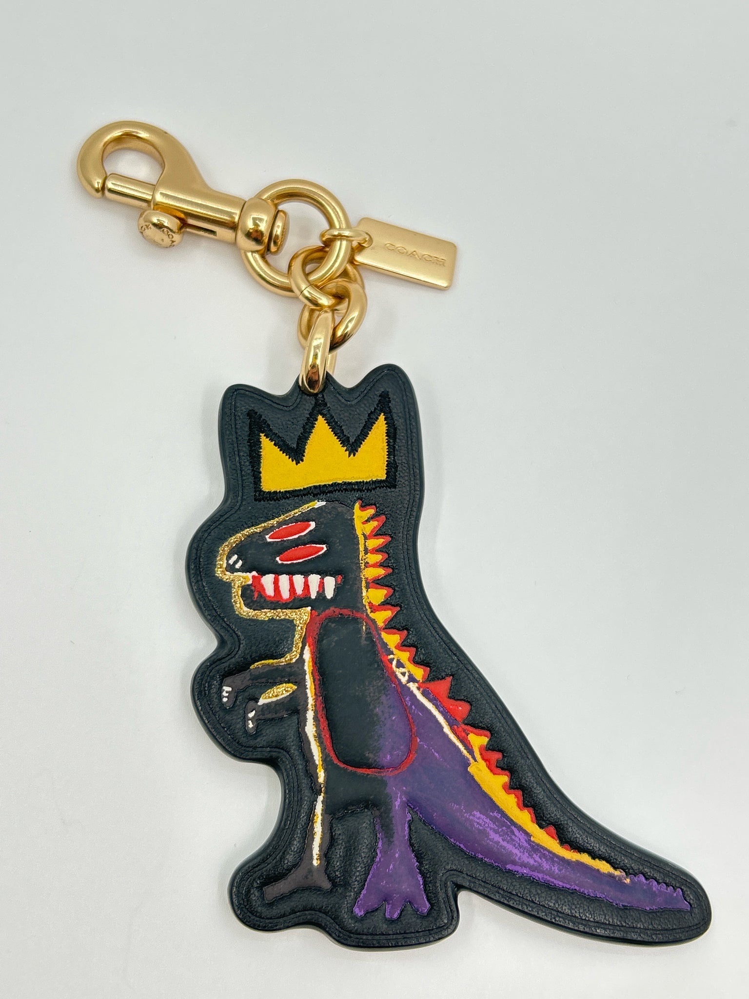 COACH BROWN & BLACK Bag Charm