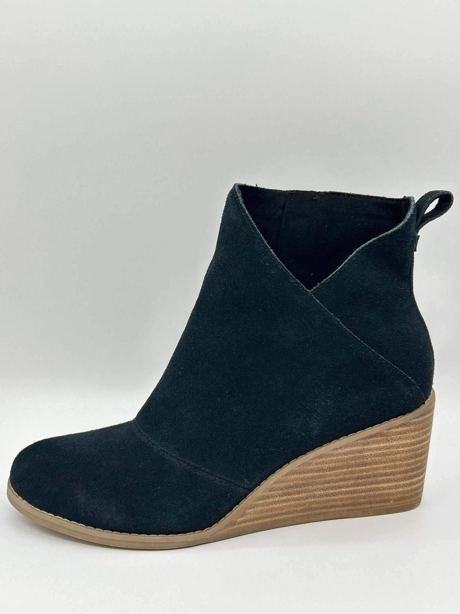 TOMS Size 10 Black Women Booties