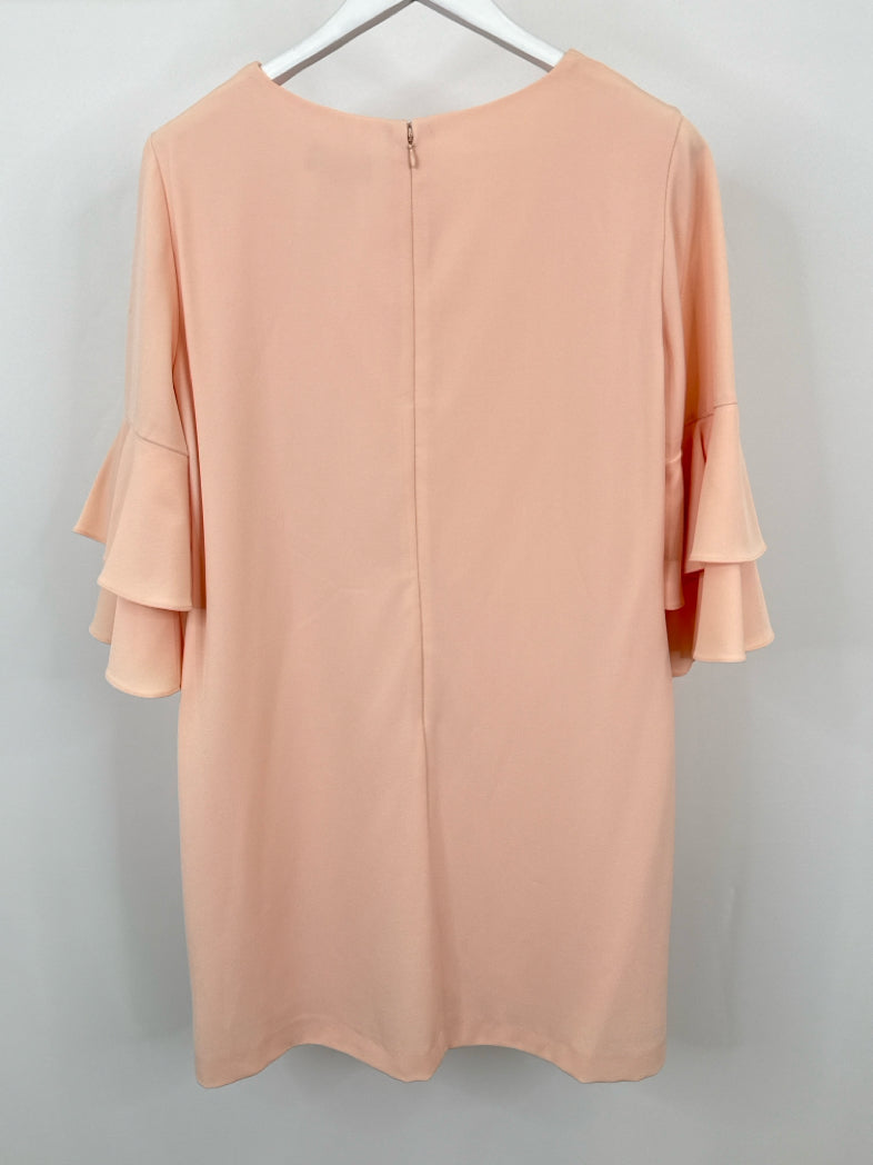 TAHARI Size 12 light pink Dress