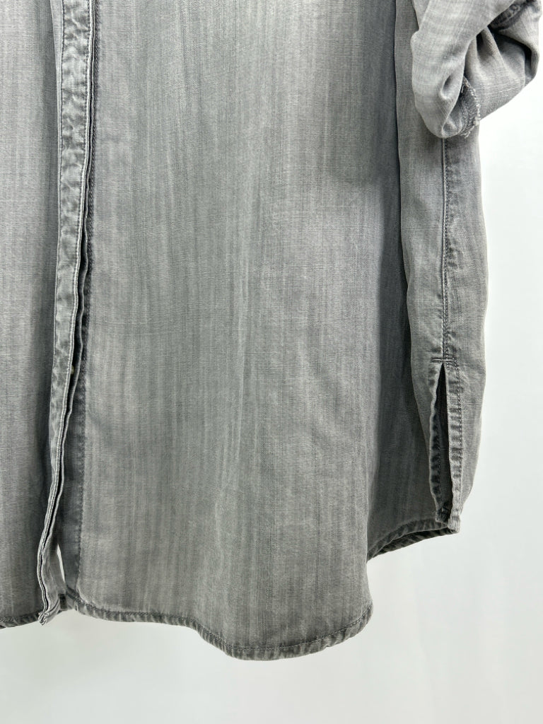 CHICO'S Women Size 20/22 Gray Tunic