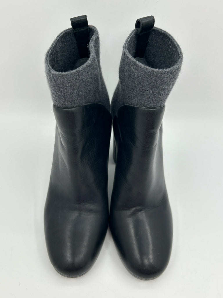 VINCE Women Size 8M Grey & Black Booties