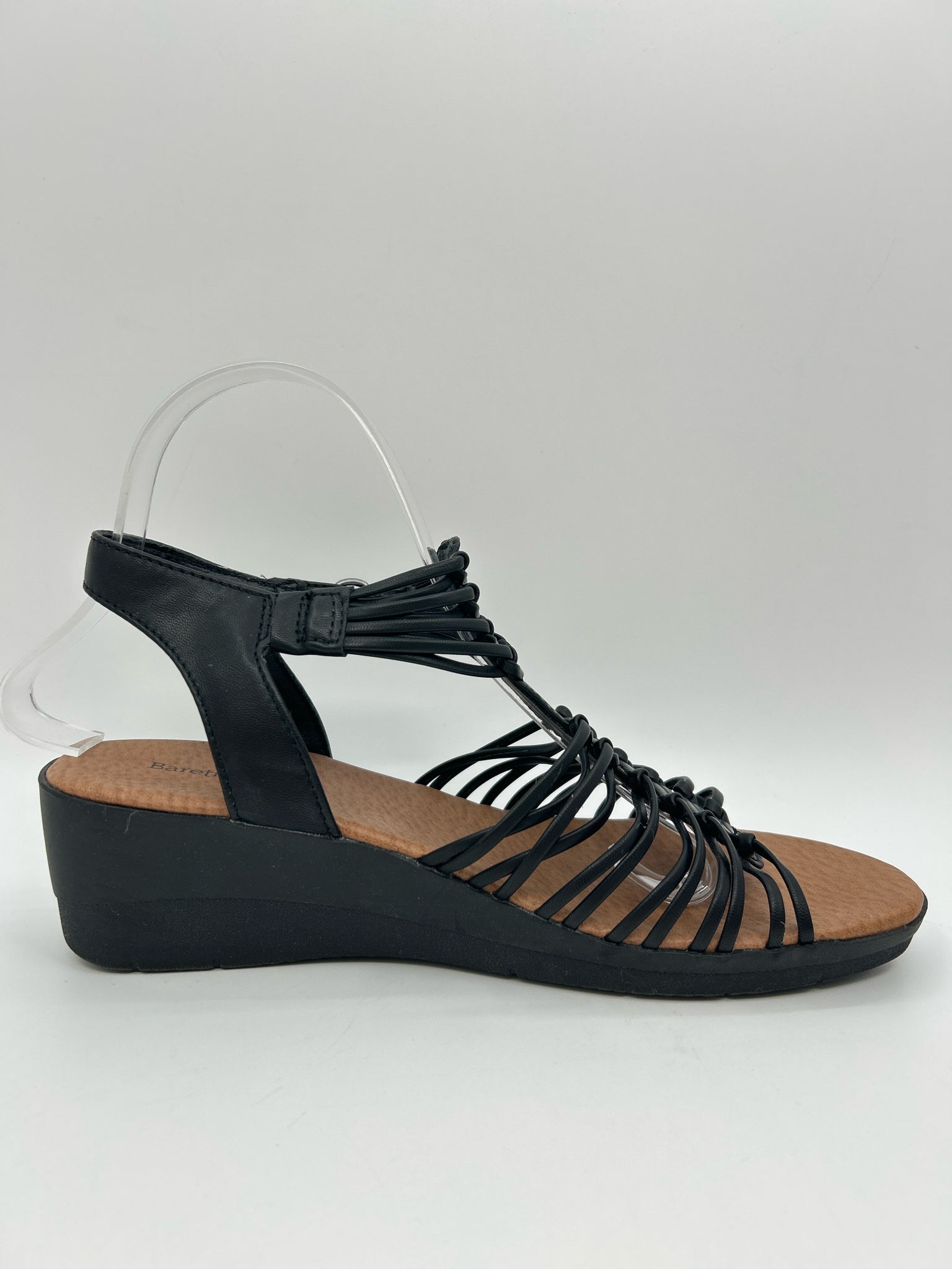 BARETRAPS Size 8.5M Black Women Sandal