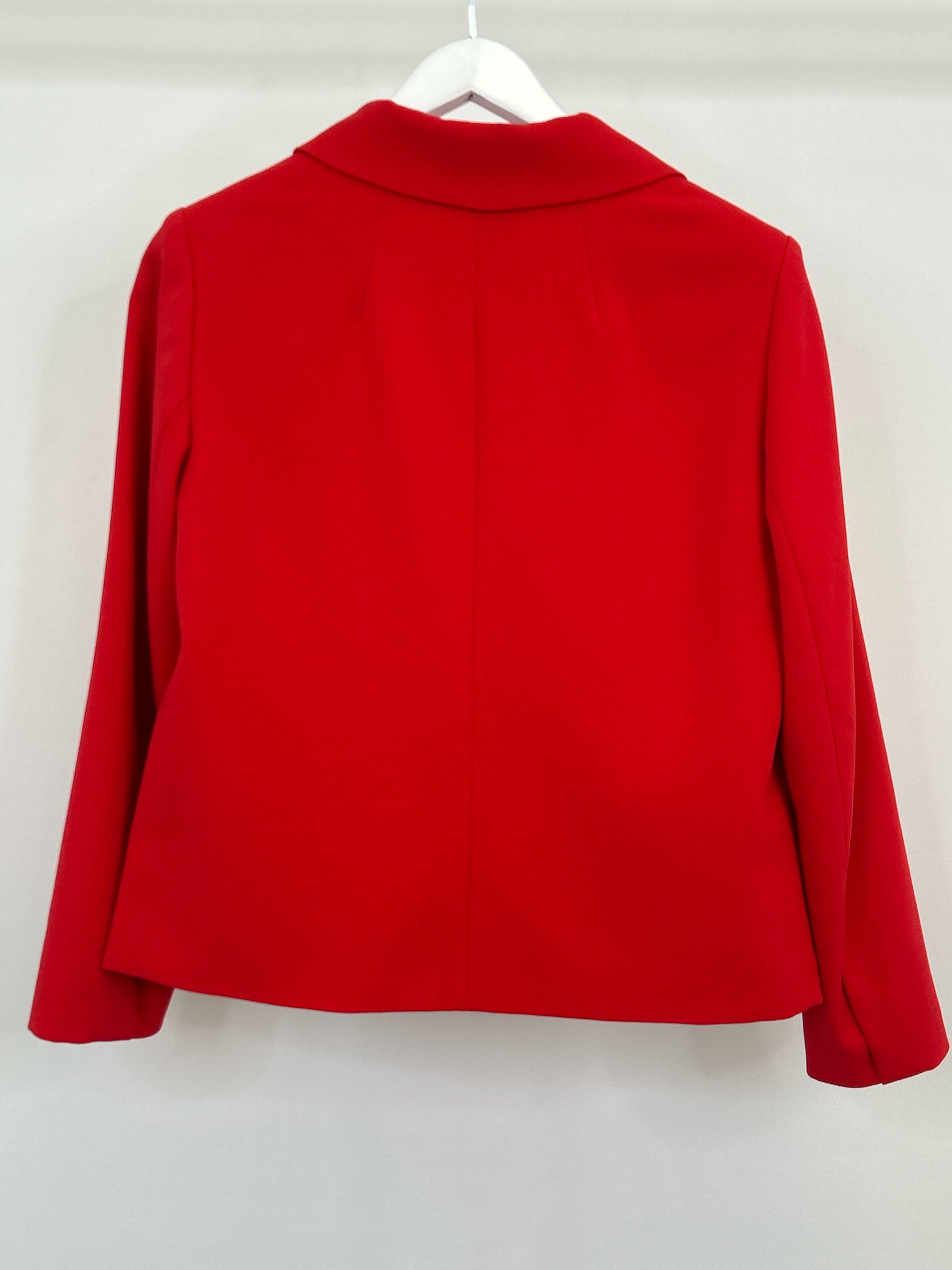 CHICO'S Size 8 Red Women Blazer