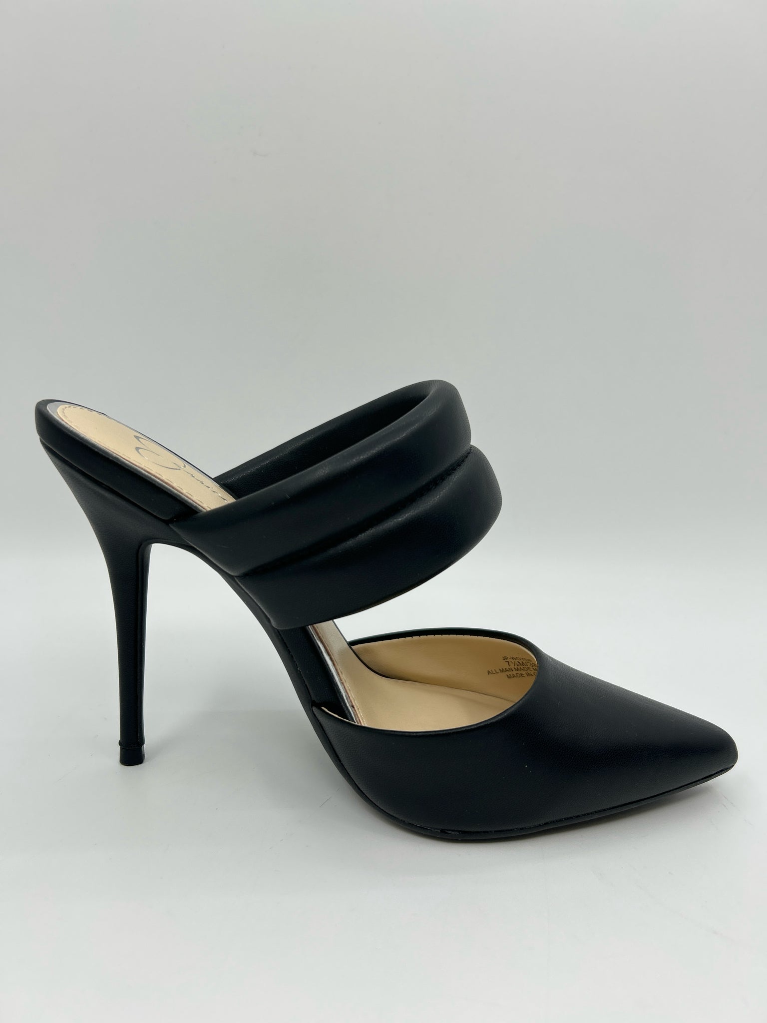 JESSICA SIMPSON Size 7.5M Black Women Sandal