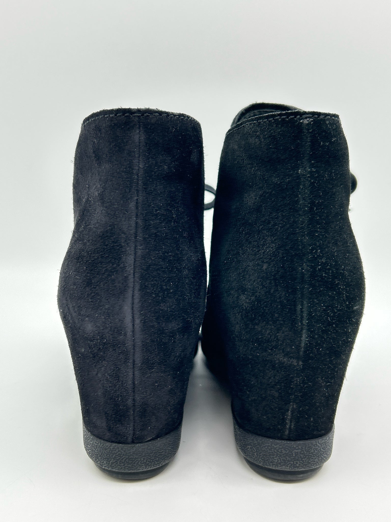PRADA Size 39.5 Black Women Booties