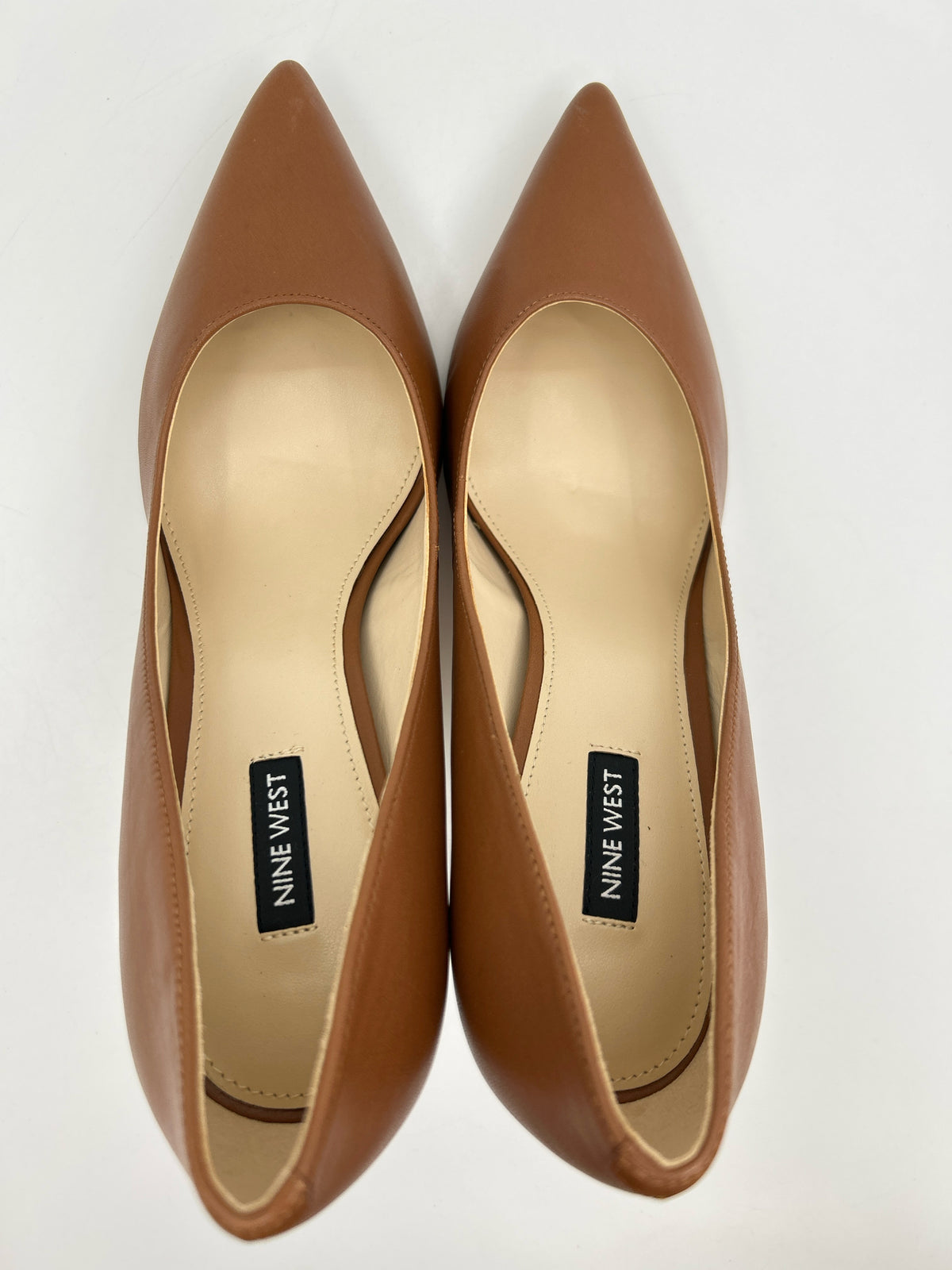 NINE WEST Size 10.5 Brown Women Pumps