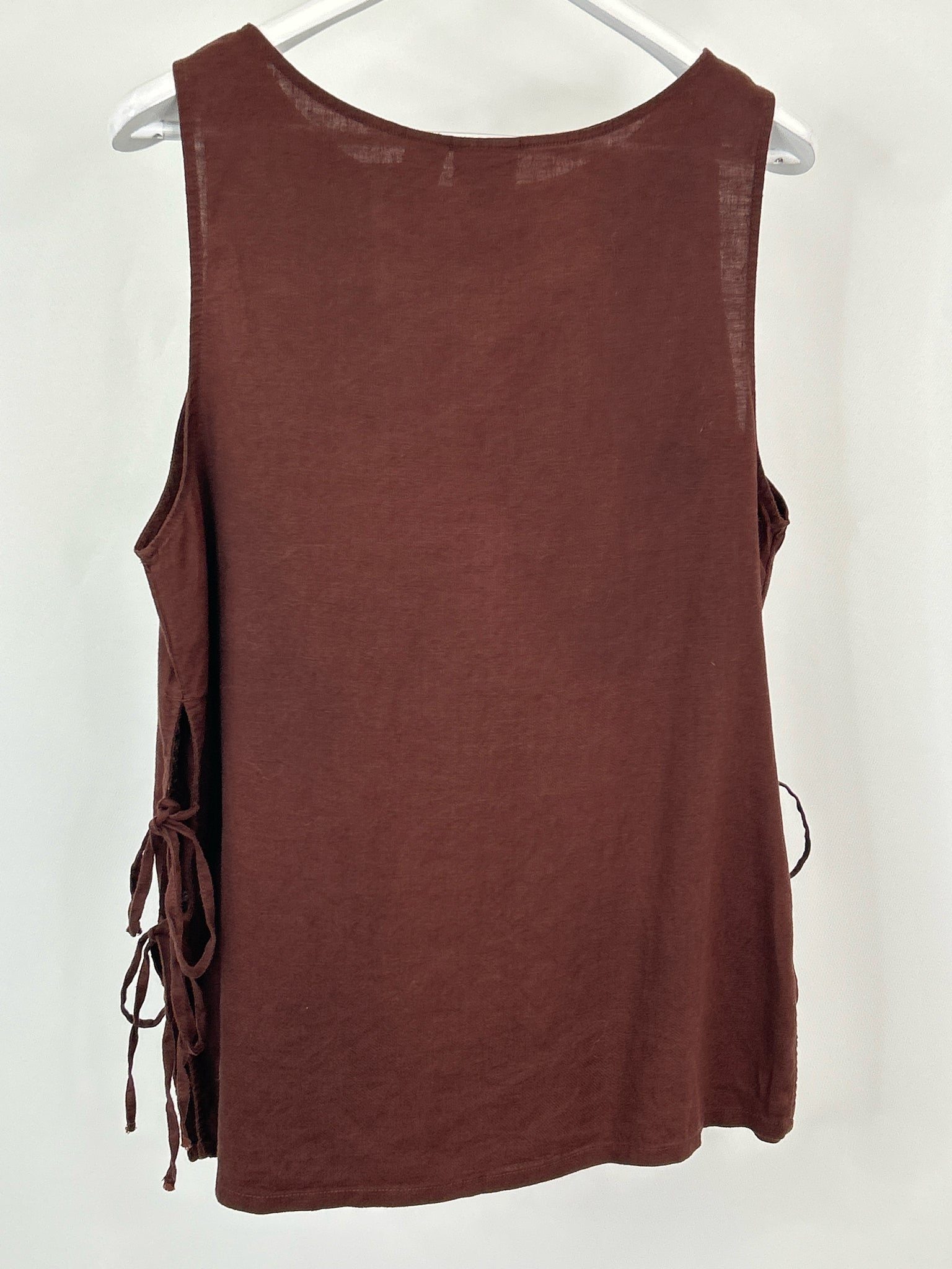 RACHEL ZOE Size XL Red Brown Women Top