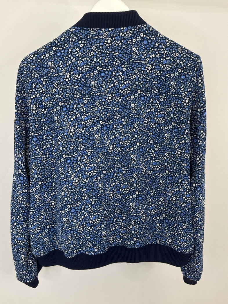 MICHAEL MICHAEL KORS Size XL NAVY FLORAL Women Jacket