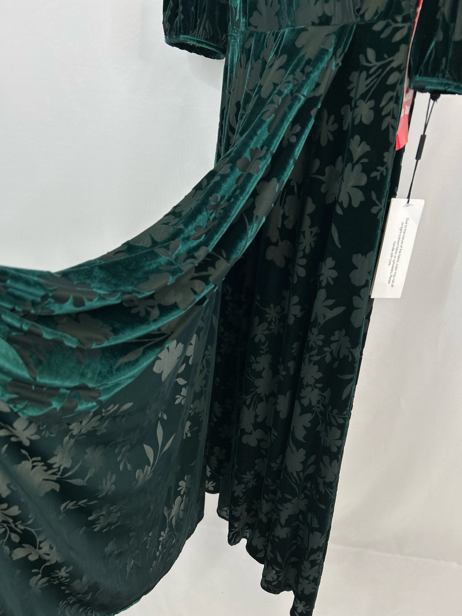 CALVIN KLEIN Size 4 Green Print Women Dress