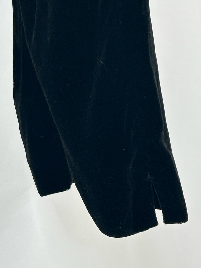 J CREW Women Size 6 Black Velvet Pants NWT