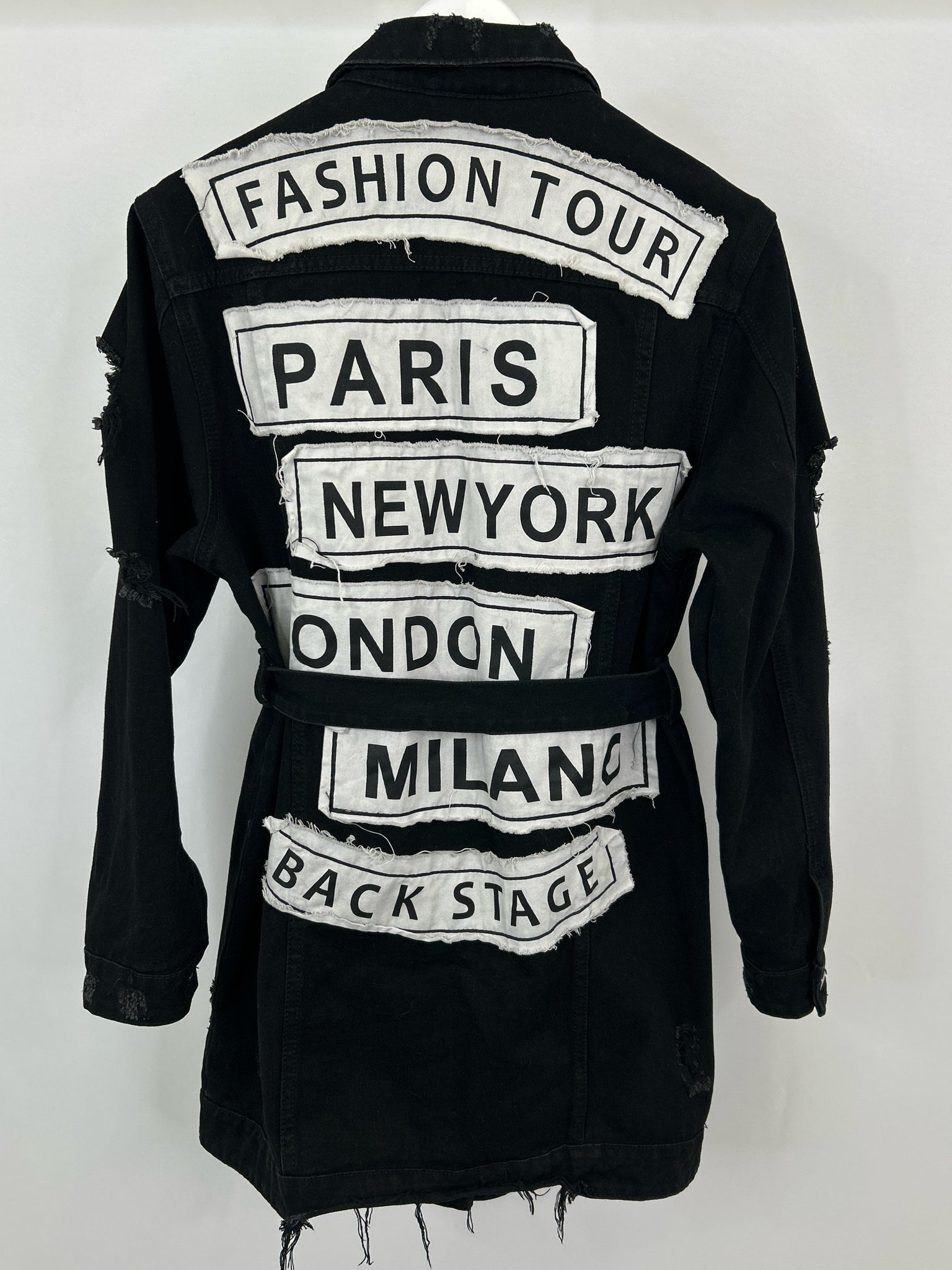 American Bazi Size L Black Women Jacket