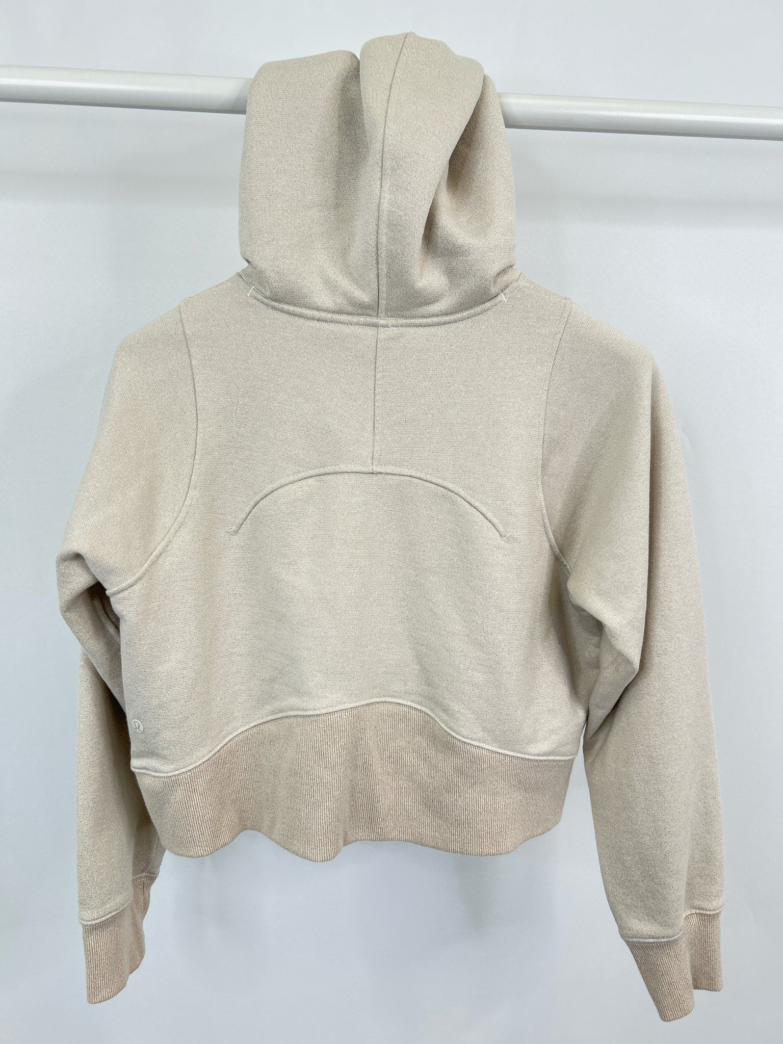 LULULEMON Size 6 BEIGE AND GOLD Women Hoodie