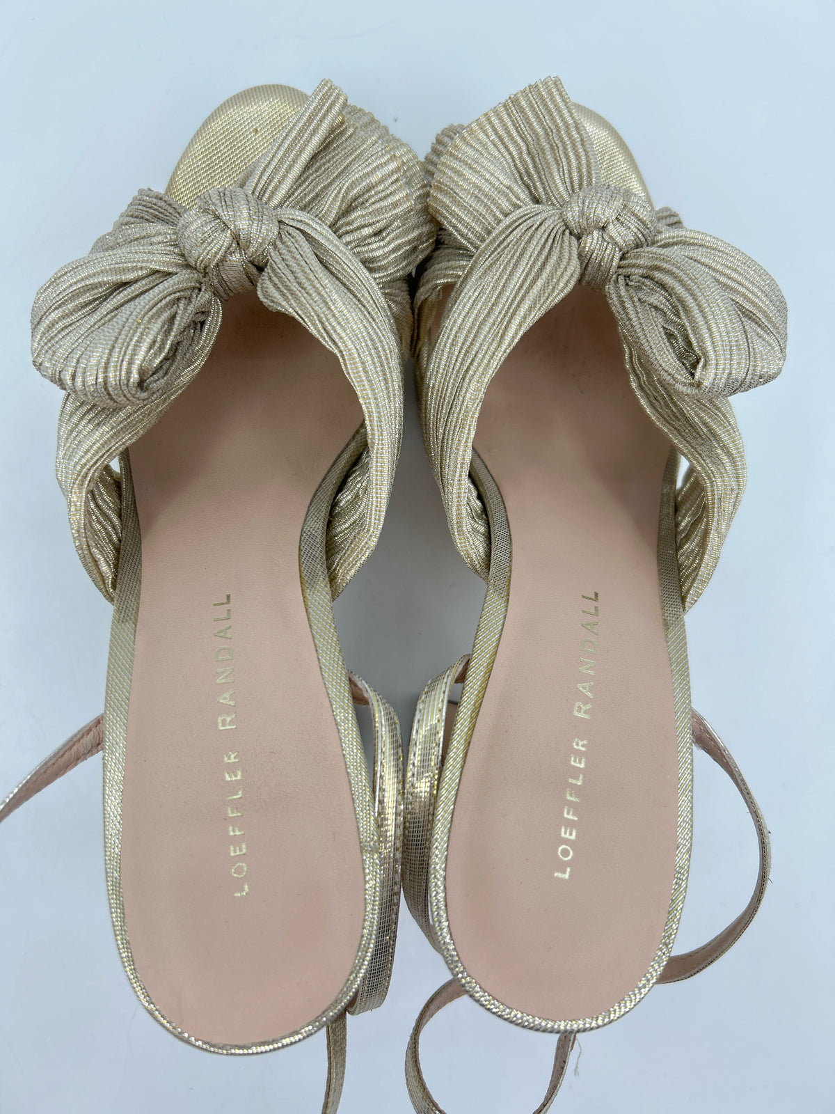 LOEFFLER RANDALL Size 8B Gold Women Sandal