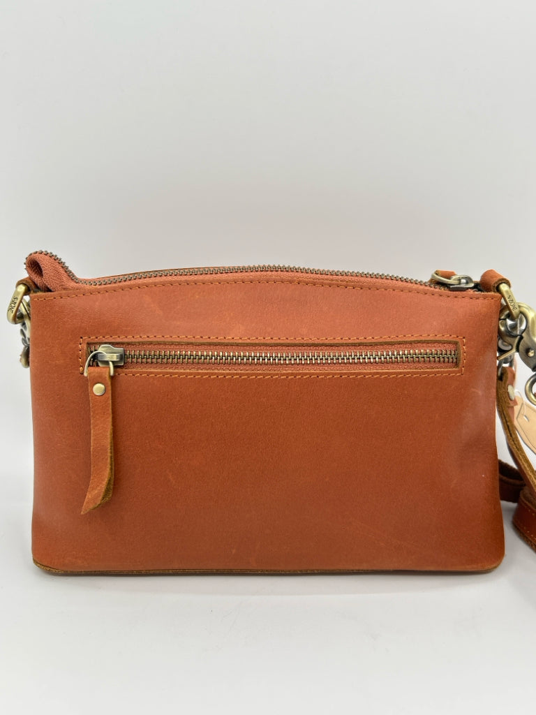 S-ZONE COGNAC Women's Purse