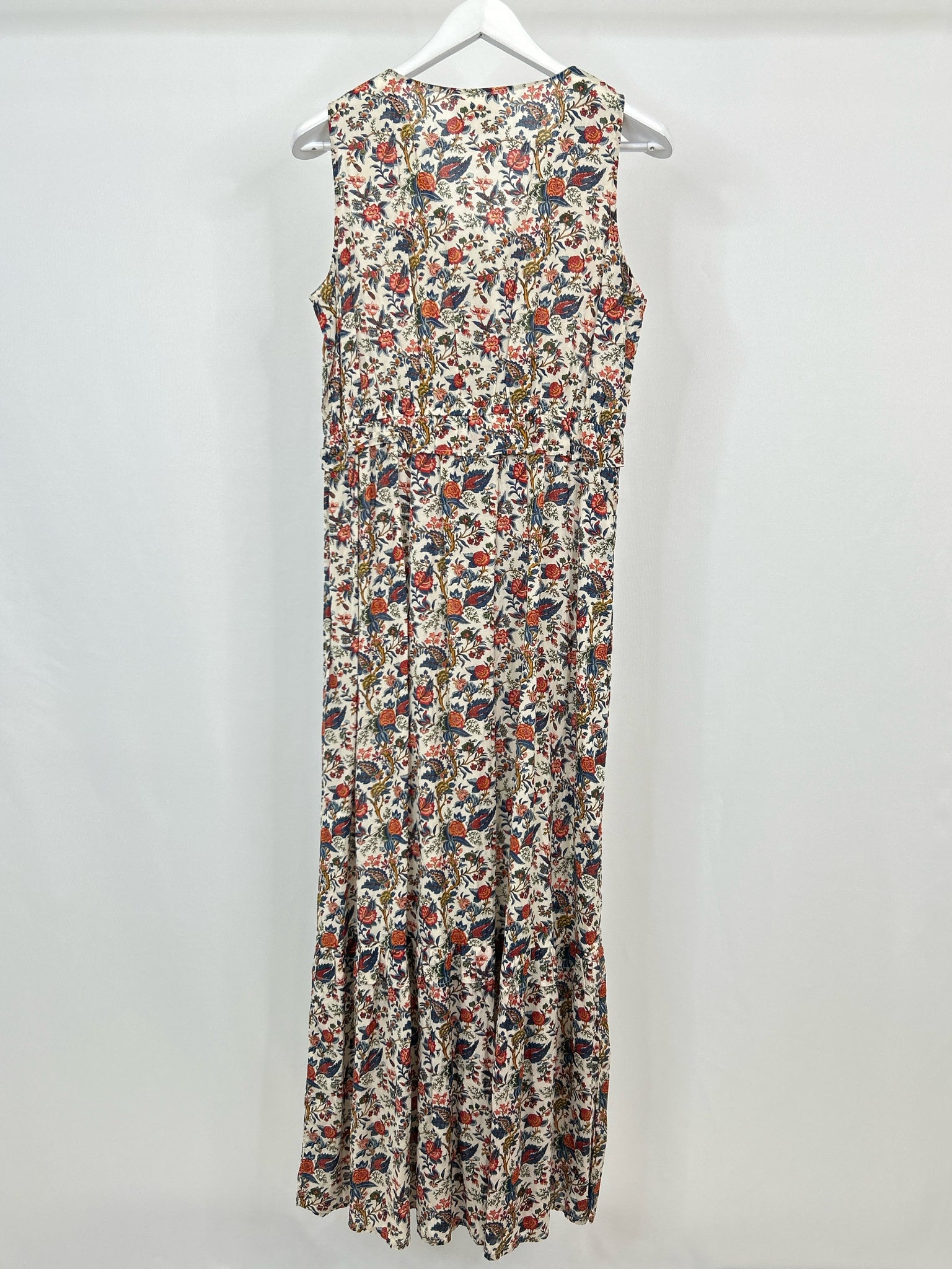 BOHERA Size M Blue & Red Women Dress