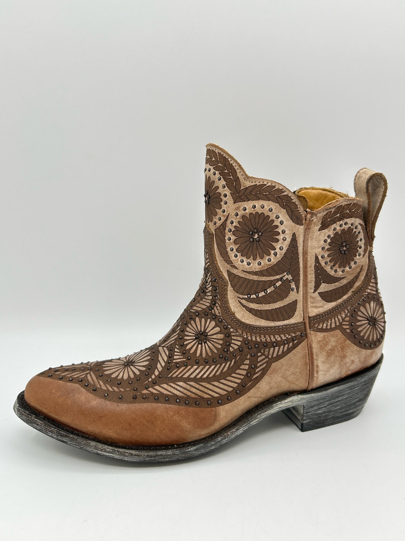 OLD GRINGO Size 7.5B Taupe Women Boots