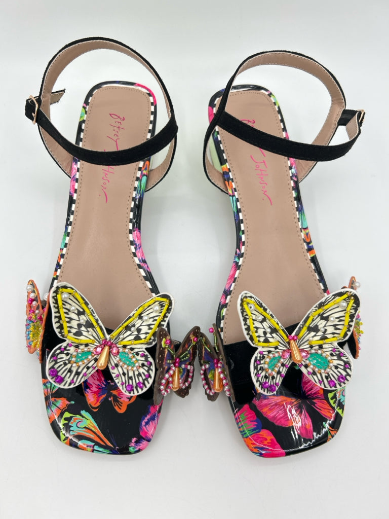 BETSEY JOHNSON Size 10 Multi-Color Women's Sandal