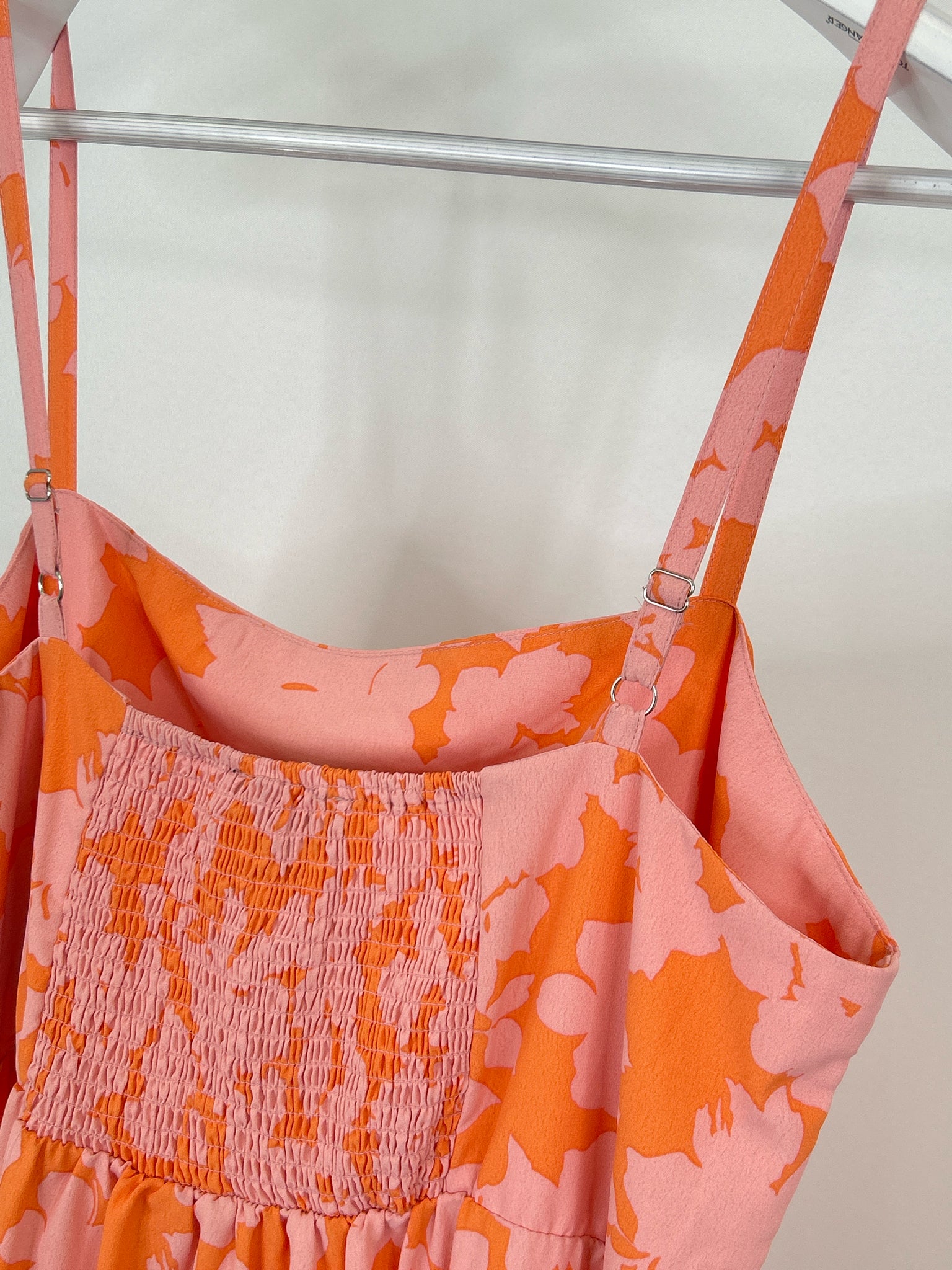 Social Standard Size XXL Coral & Pink Women Dress