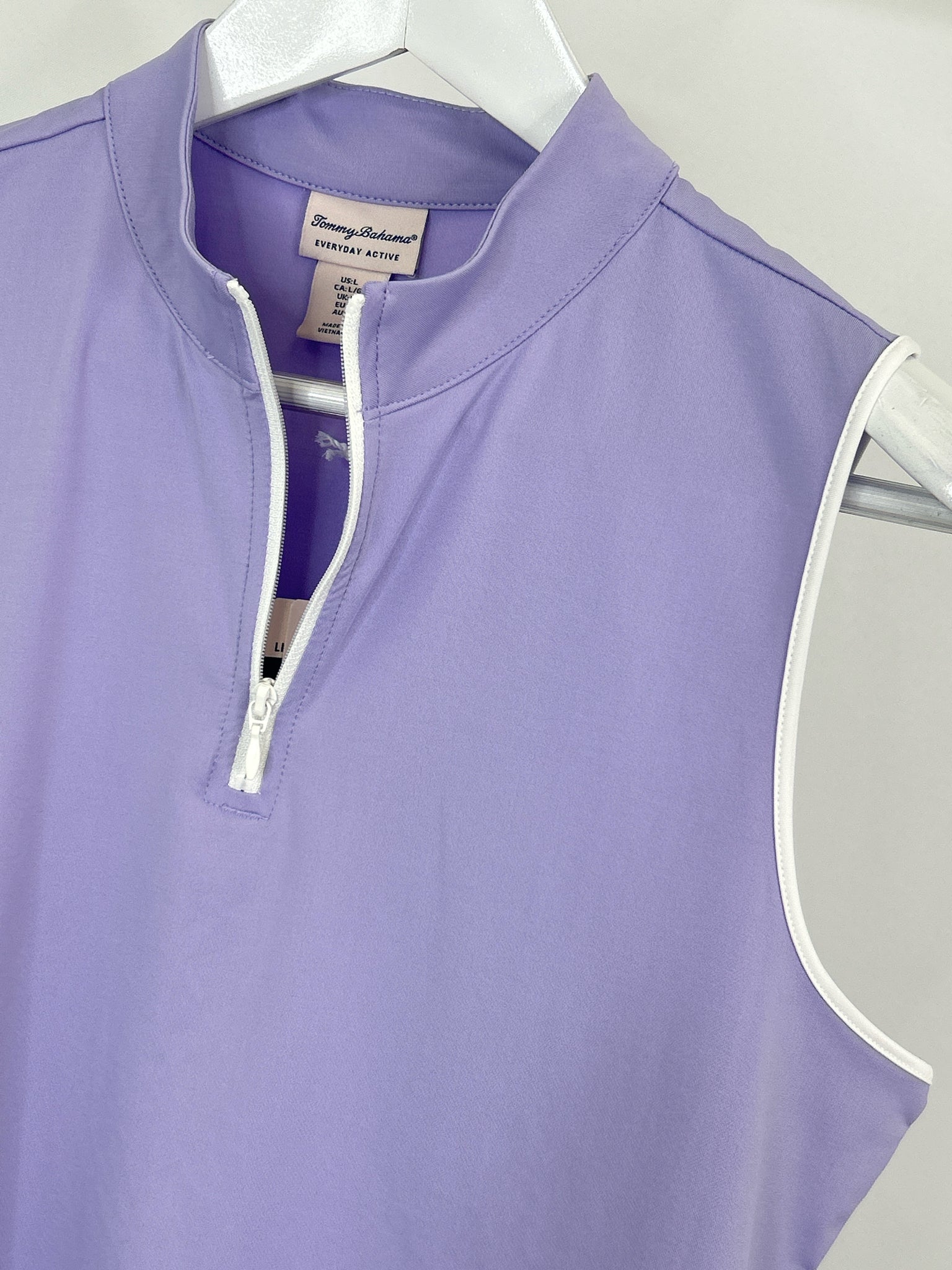 TOMMY BAHAMA Size L Lilac Women Top