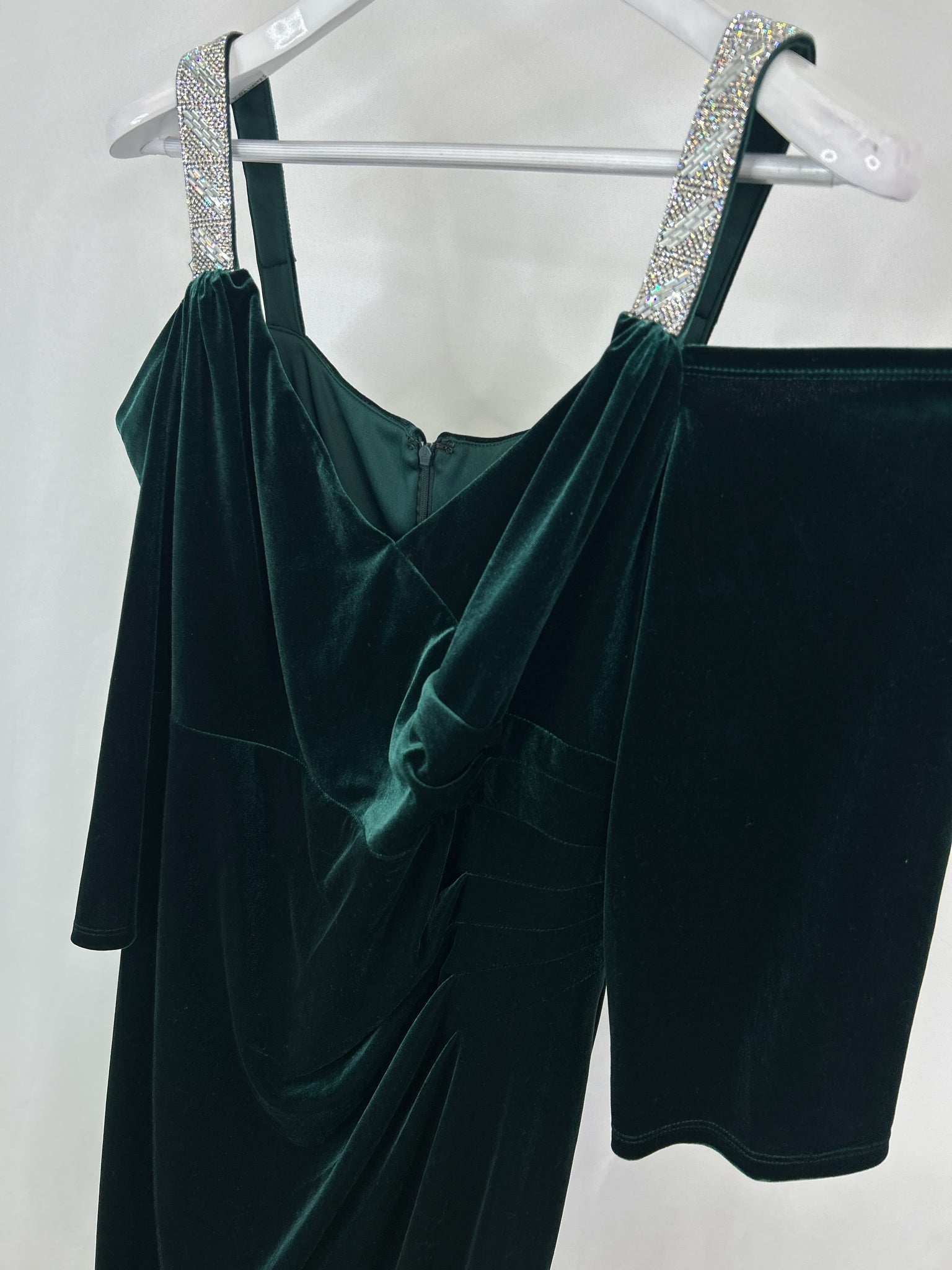 R&M RICHARDS Size 18 Green Women Dress