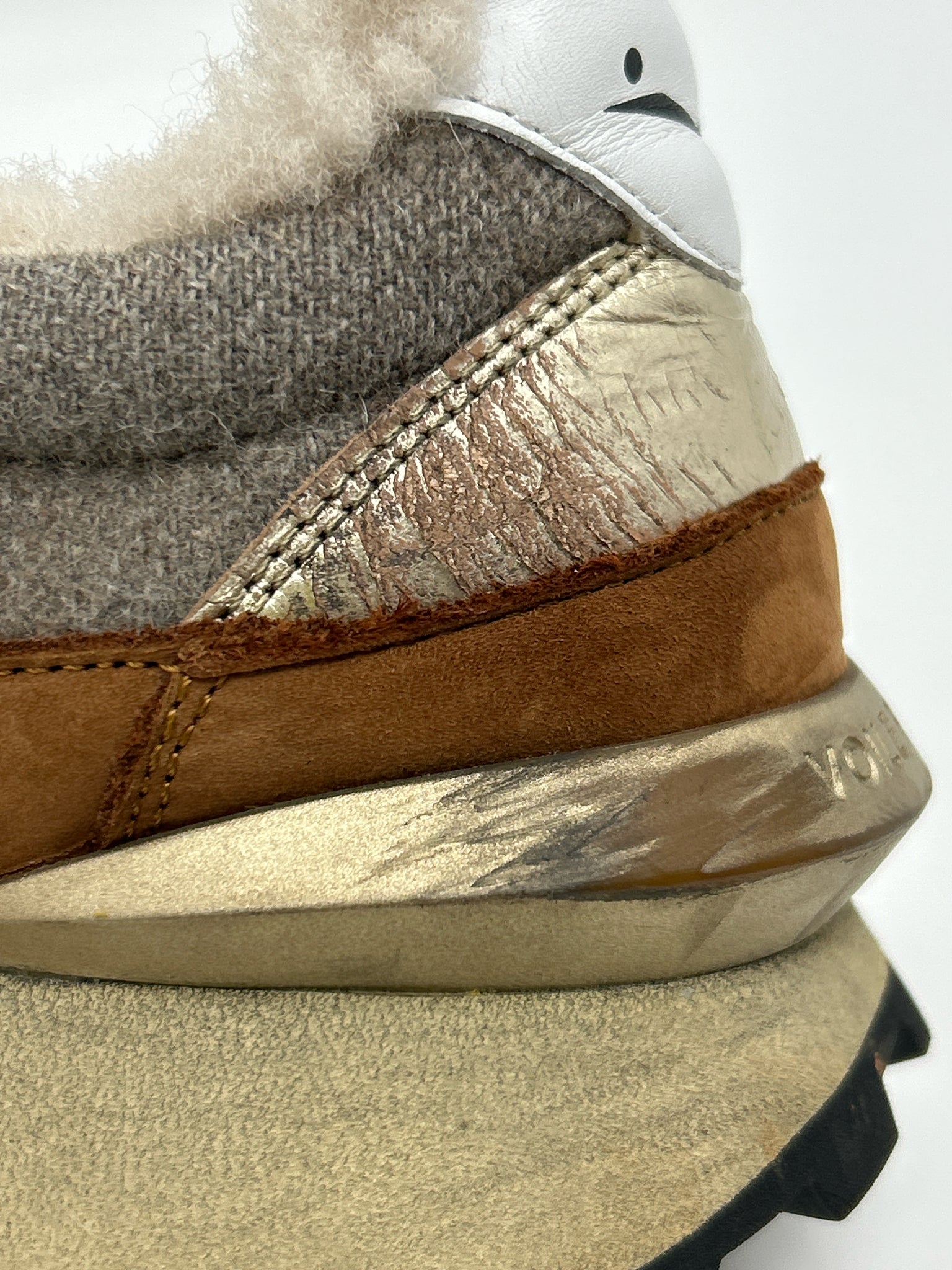 VIOLE BLANCHE Size 39/9 Brown Women Sneakers