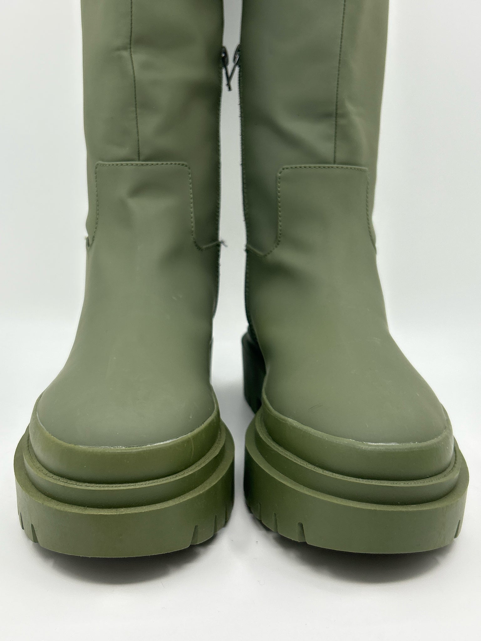 STEVE MADDEN Size 10M Green Women Boots