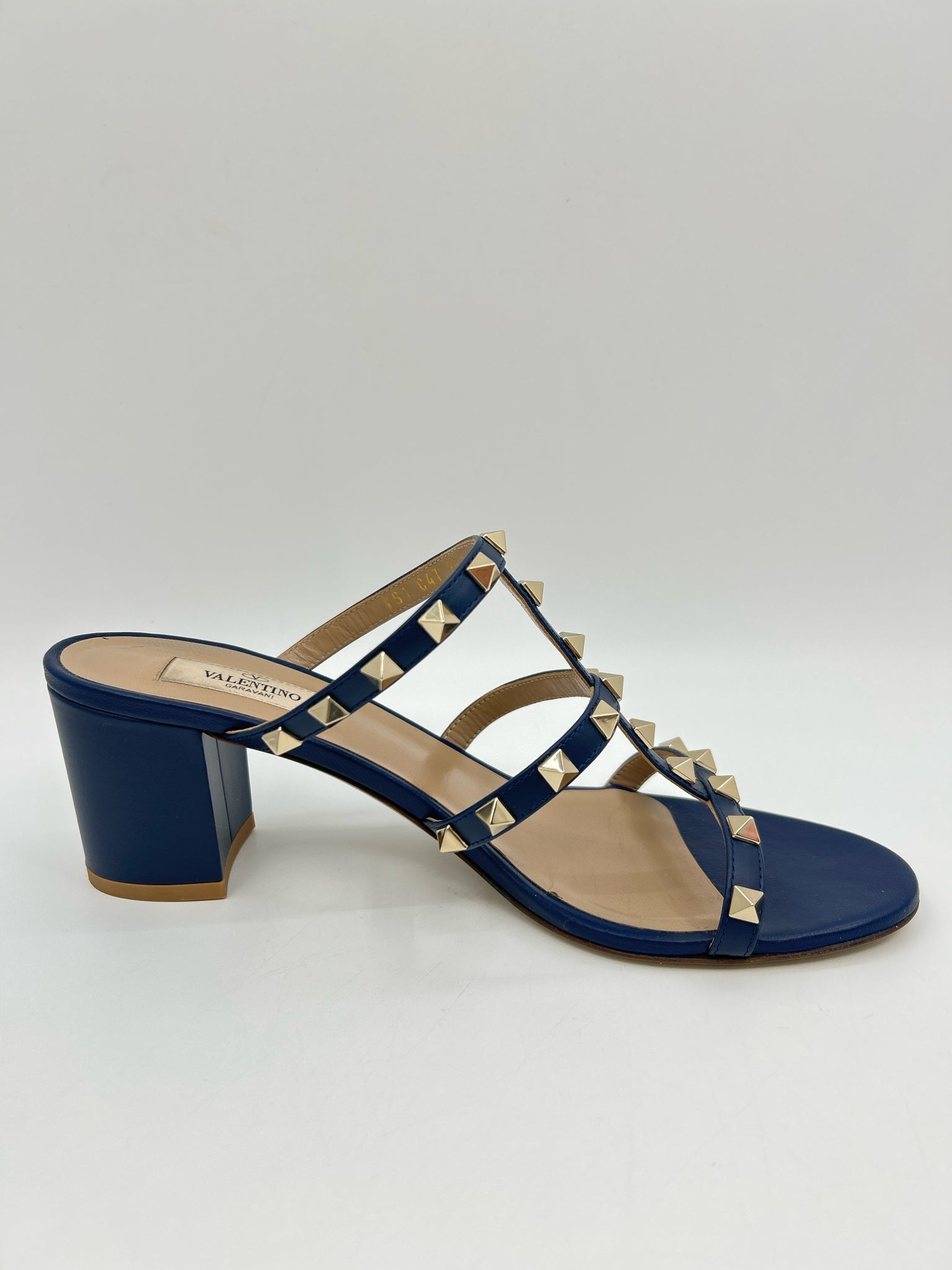 VALENTINO Size 39.5 Blue Women Sandal