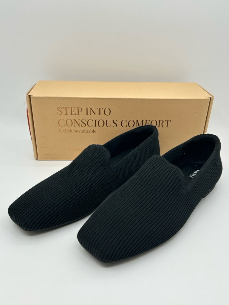VIVAIA Size 41 Black Women's Flats