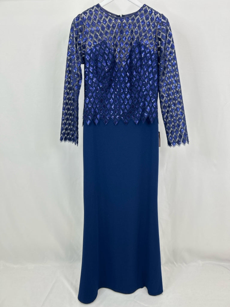 TADASHI SHOJI Women Size 12 Royal Blue Dress