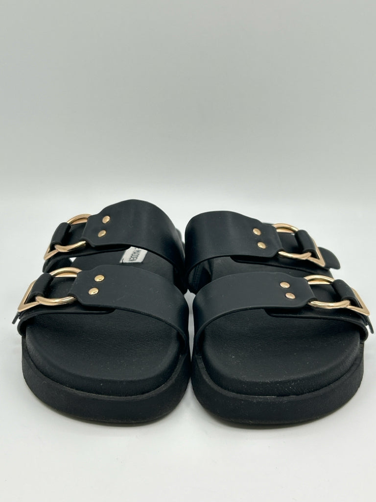 STEVE MADDEN Size 6.5M Black Women's Sandal