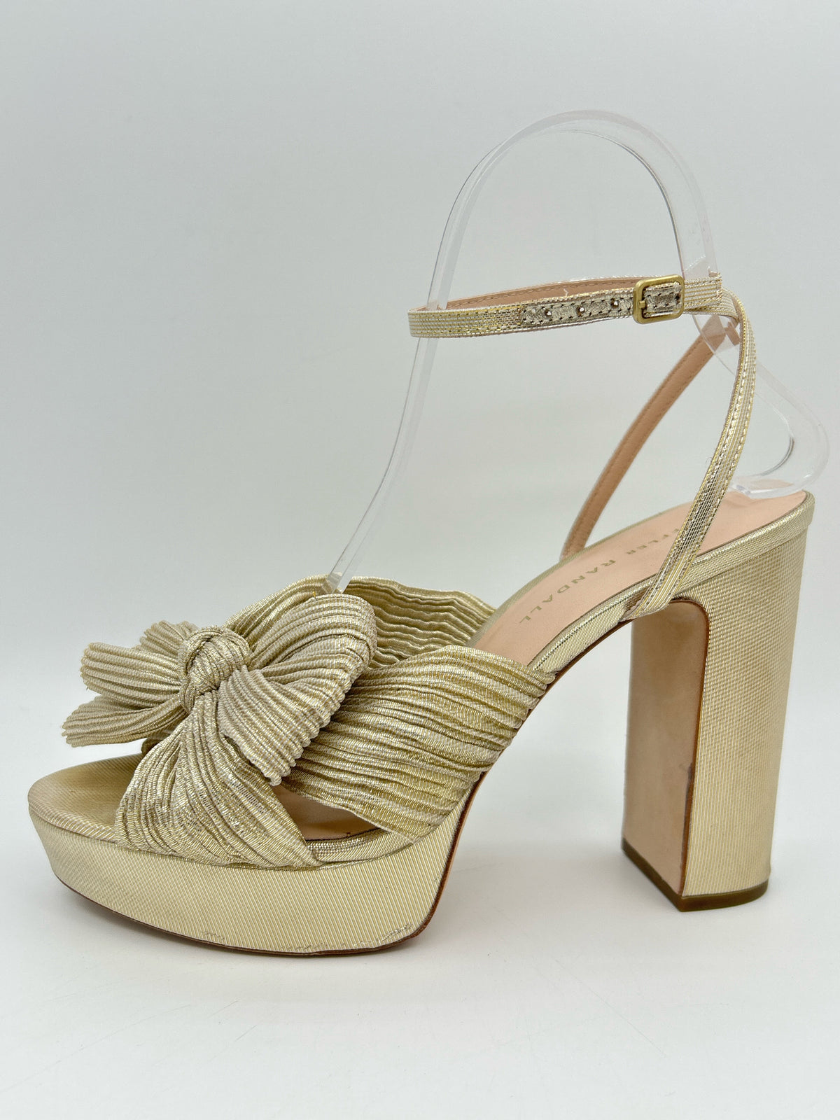 LOEFFLER RANDALL Size 8B Gold Women Sandal