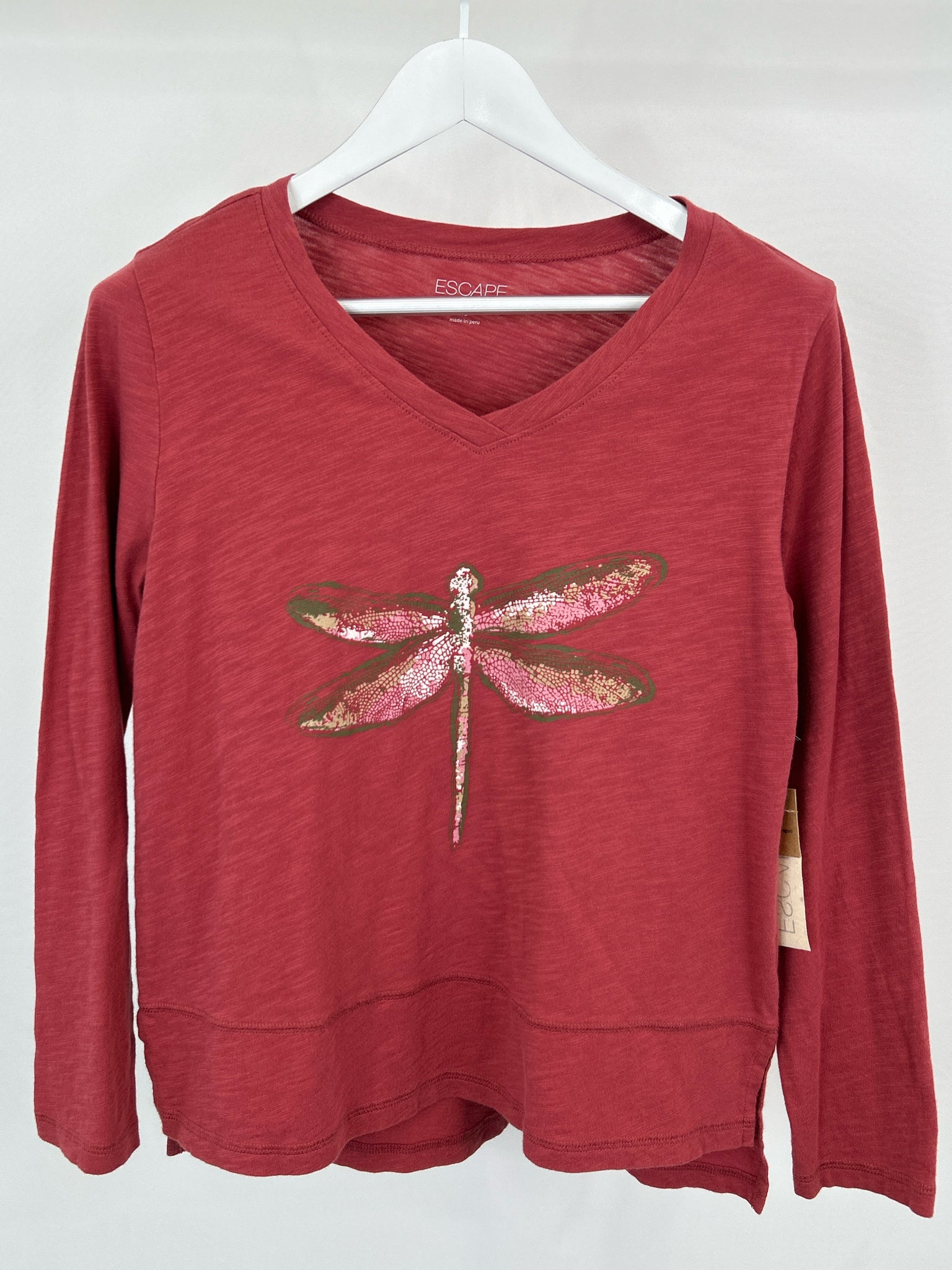 Escape by Habitat Clothes Size S Garnet Women T-shirt