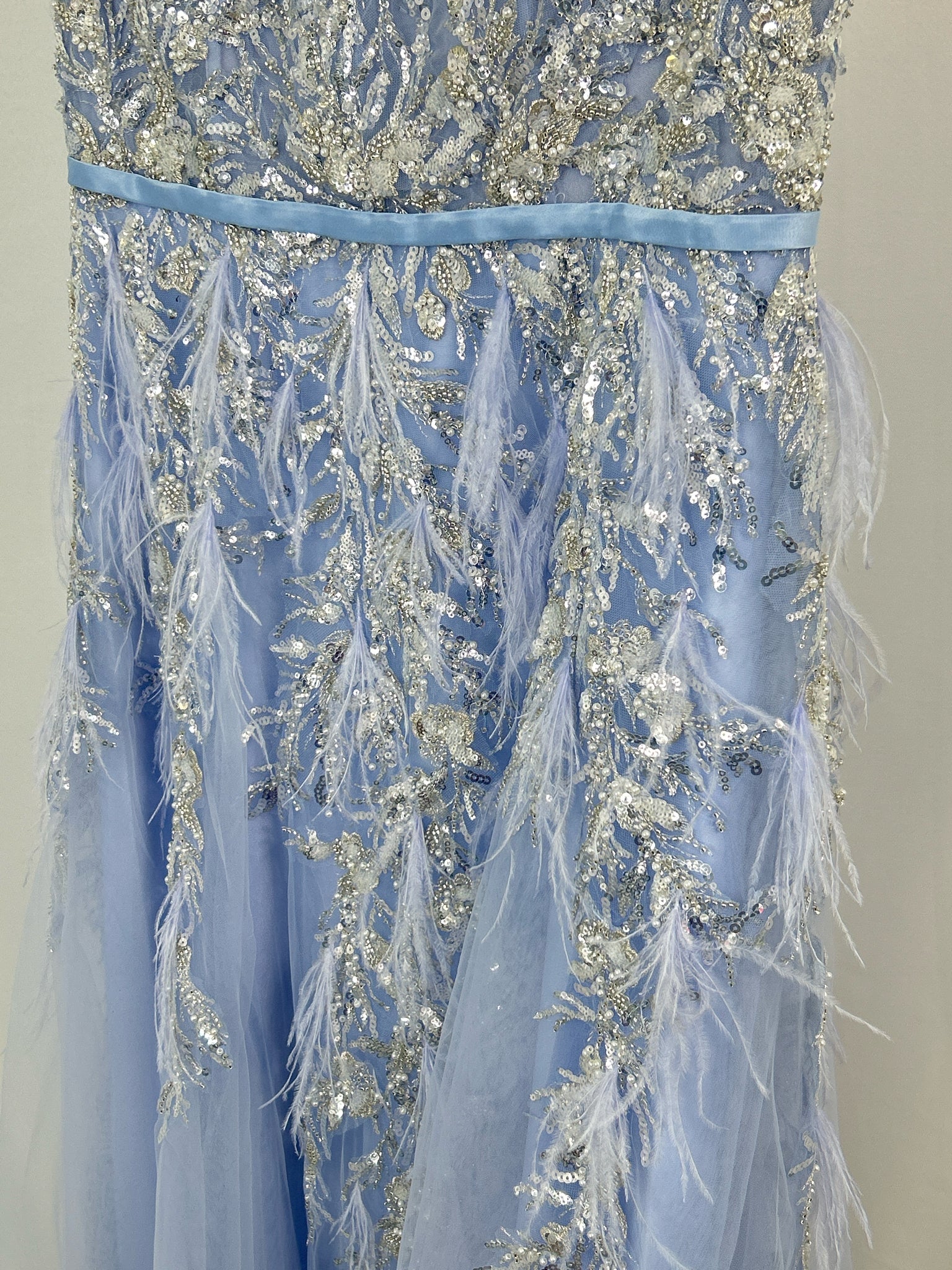 MAC DUGGAL Size 12 ice blue Women Dress