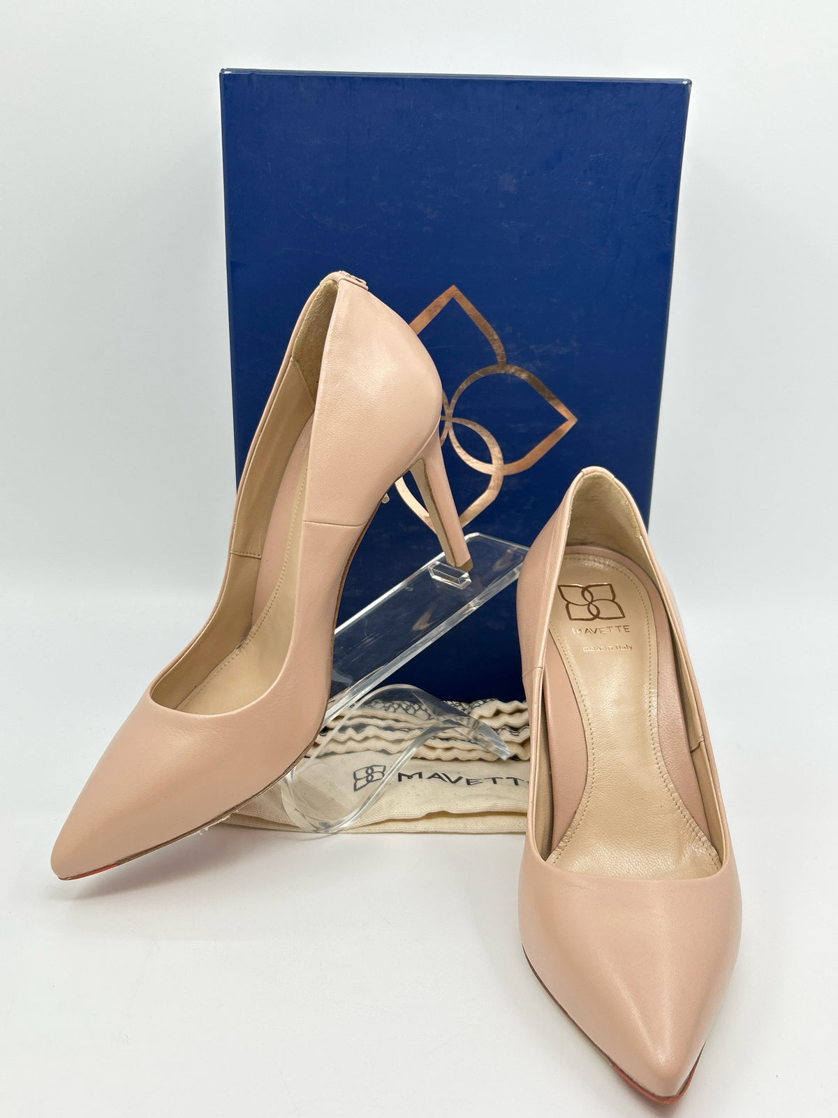 MAVETTE Size 37/7 nude Women Pumps