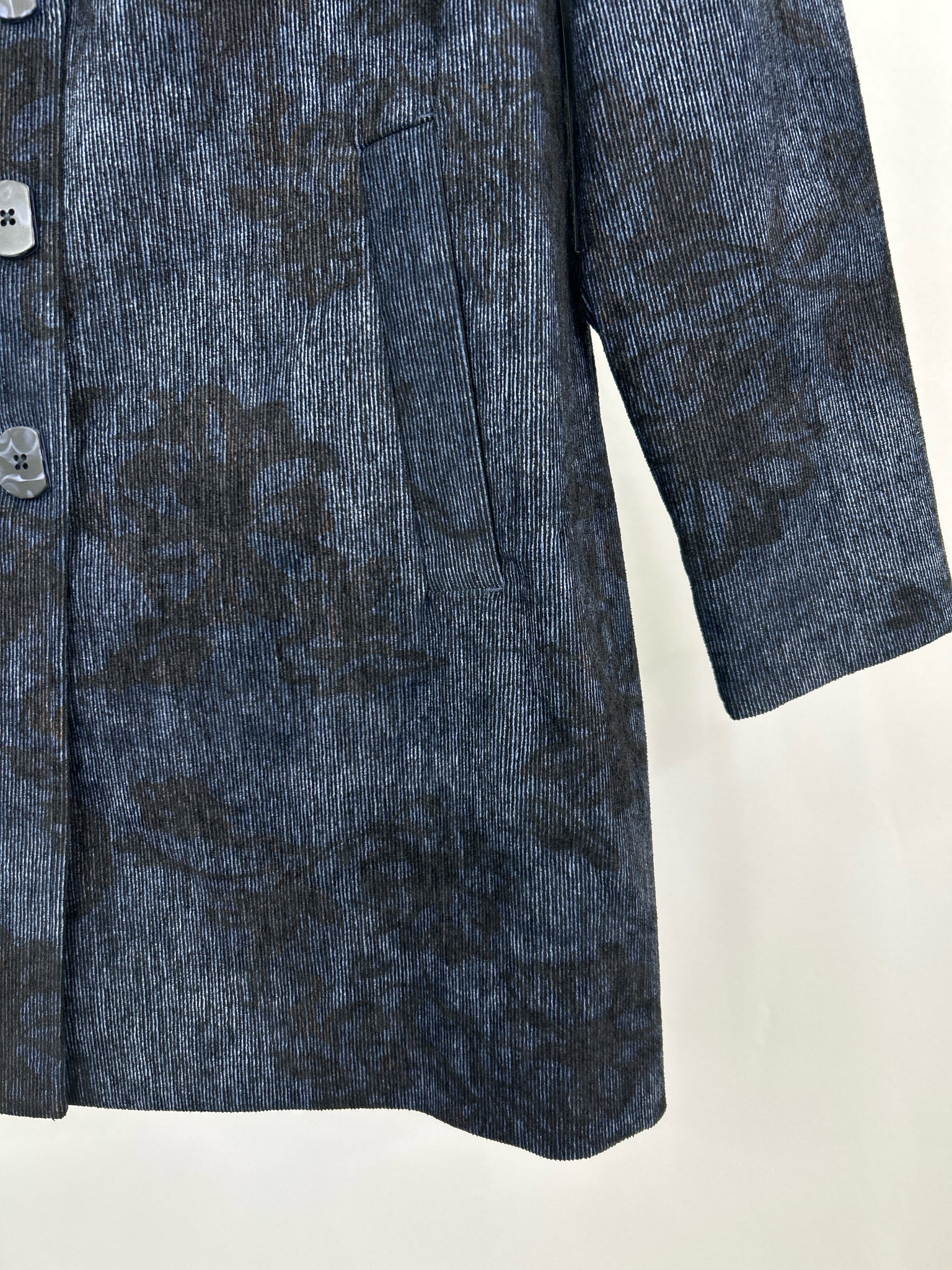 HABITAT Size S Navy Print Women Coat