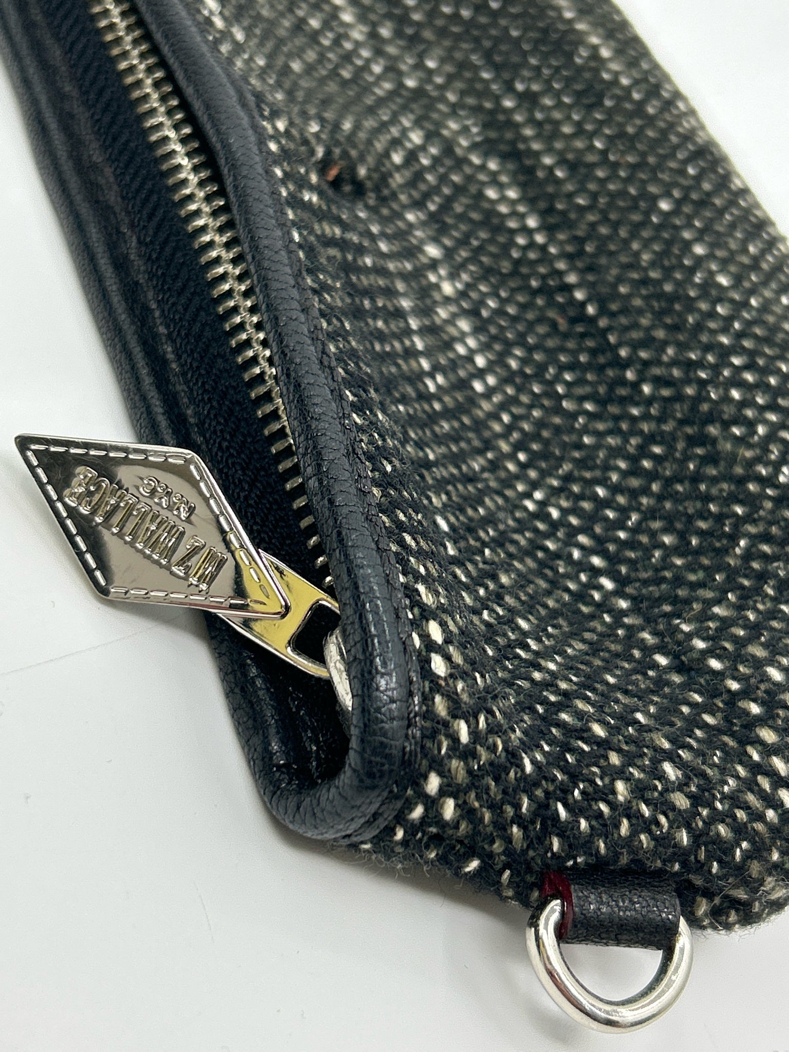 MZ WALLACE BLACK TWEED Women Purse