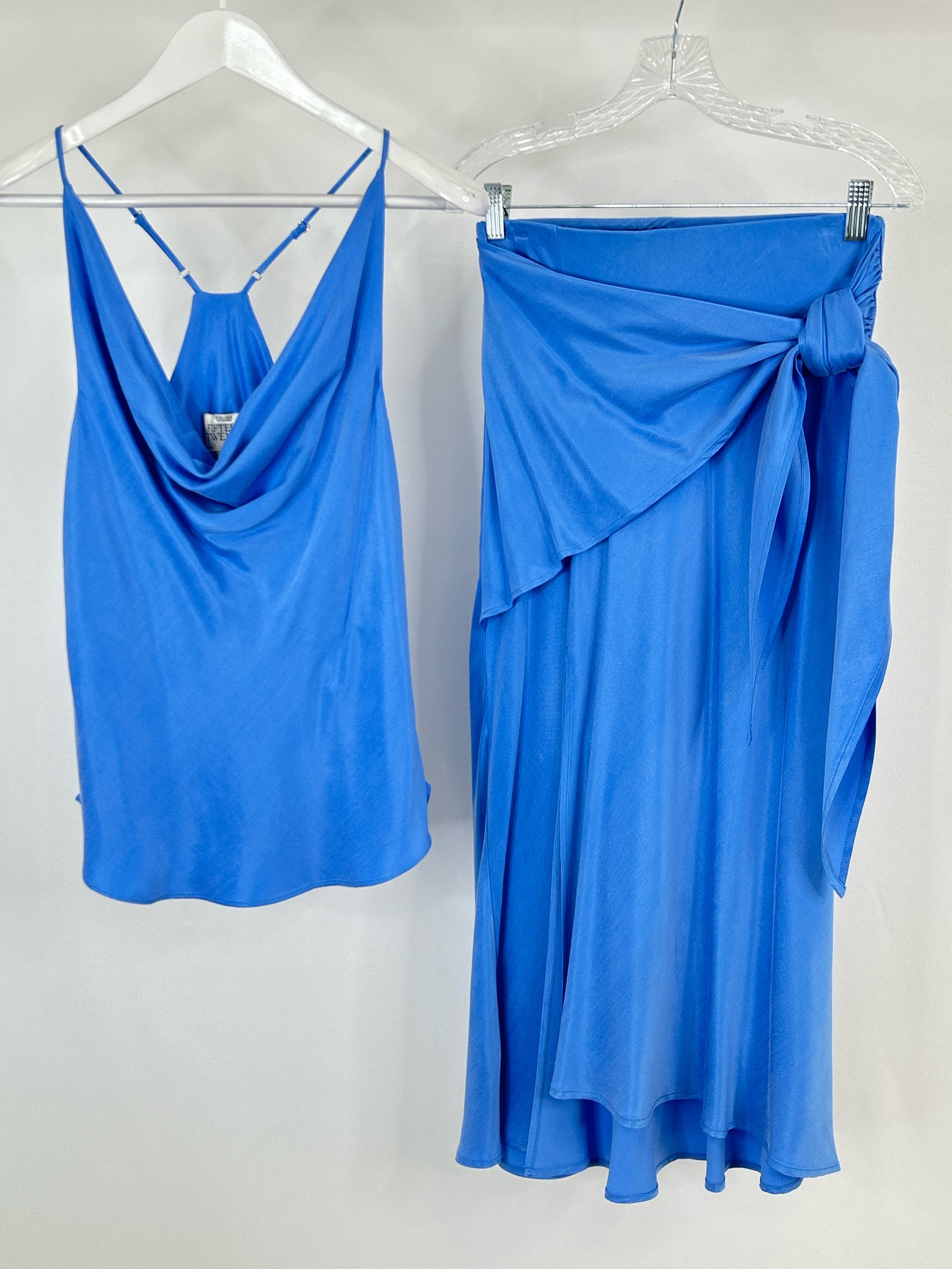FIFTEEN TWENTY Size S/M Blue Women 2-Piece w/skirt