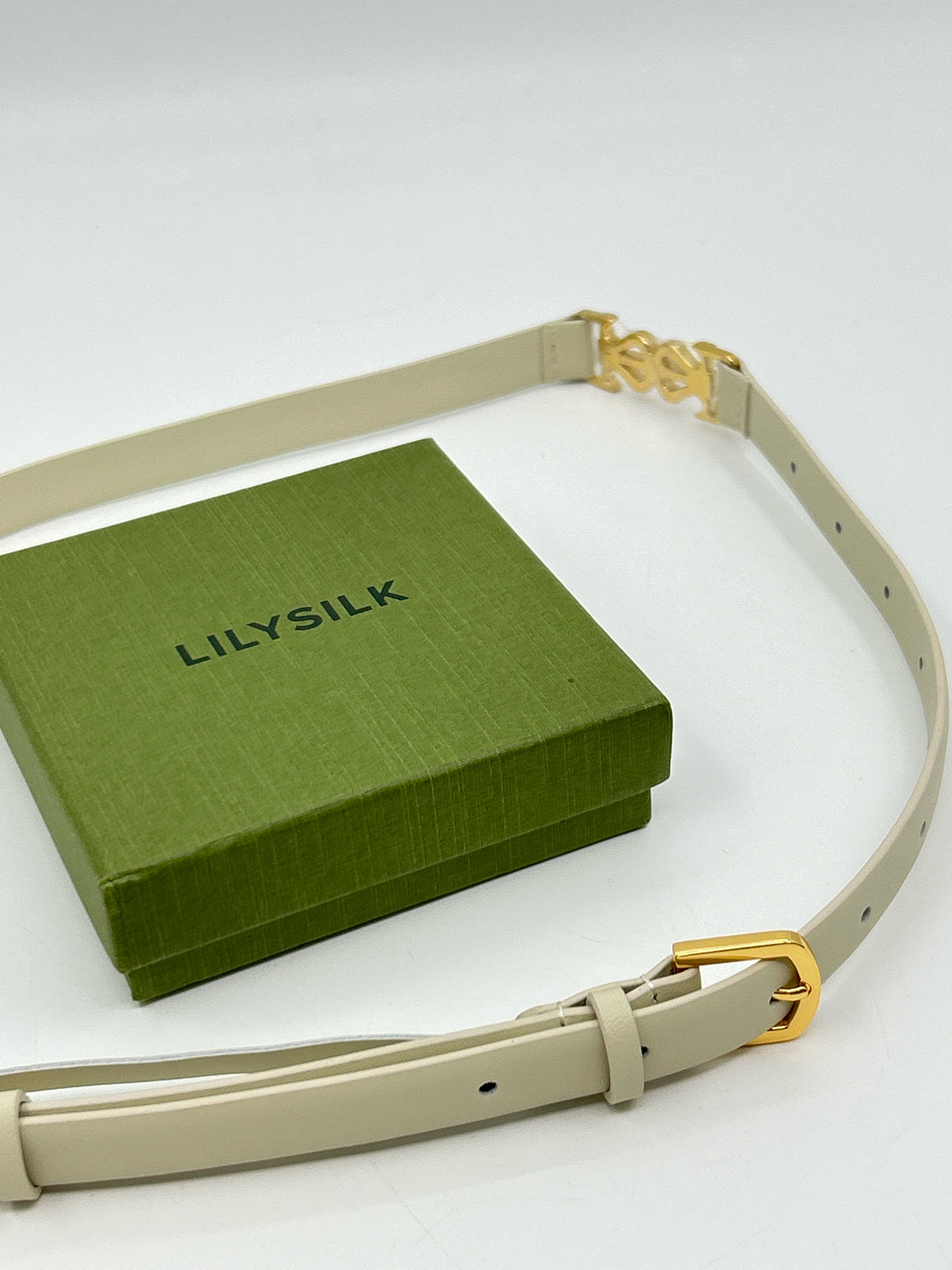 LILYSILK Cream Belt