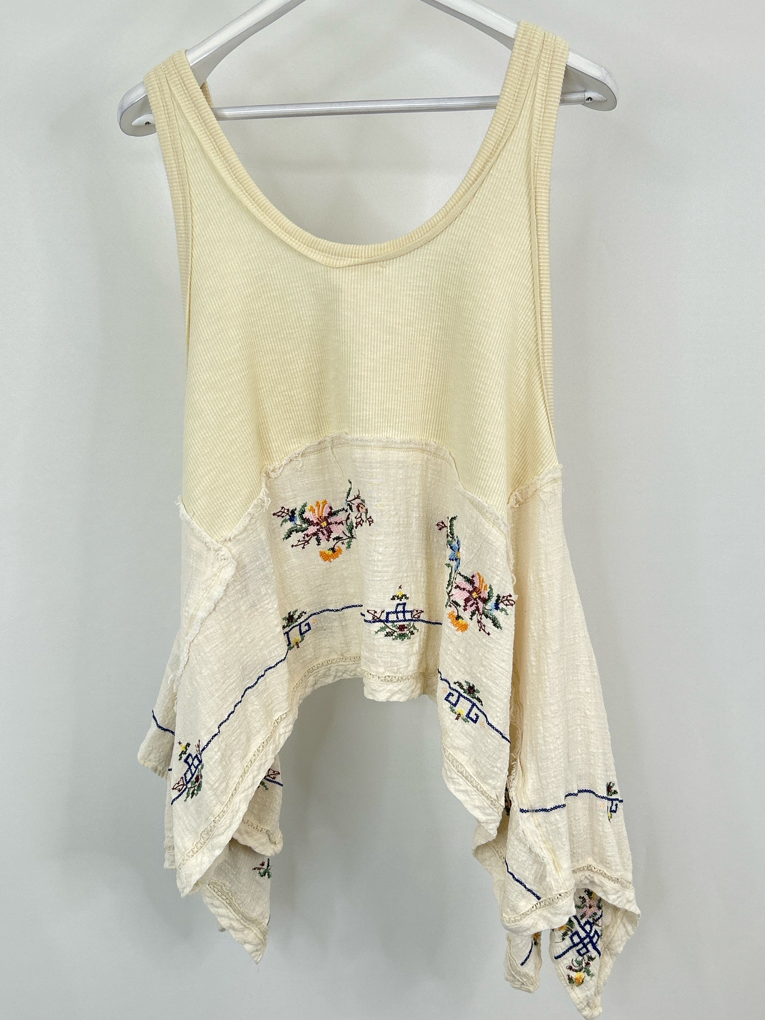 Oli & Hali Size L Ivory and Cream Women Top